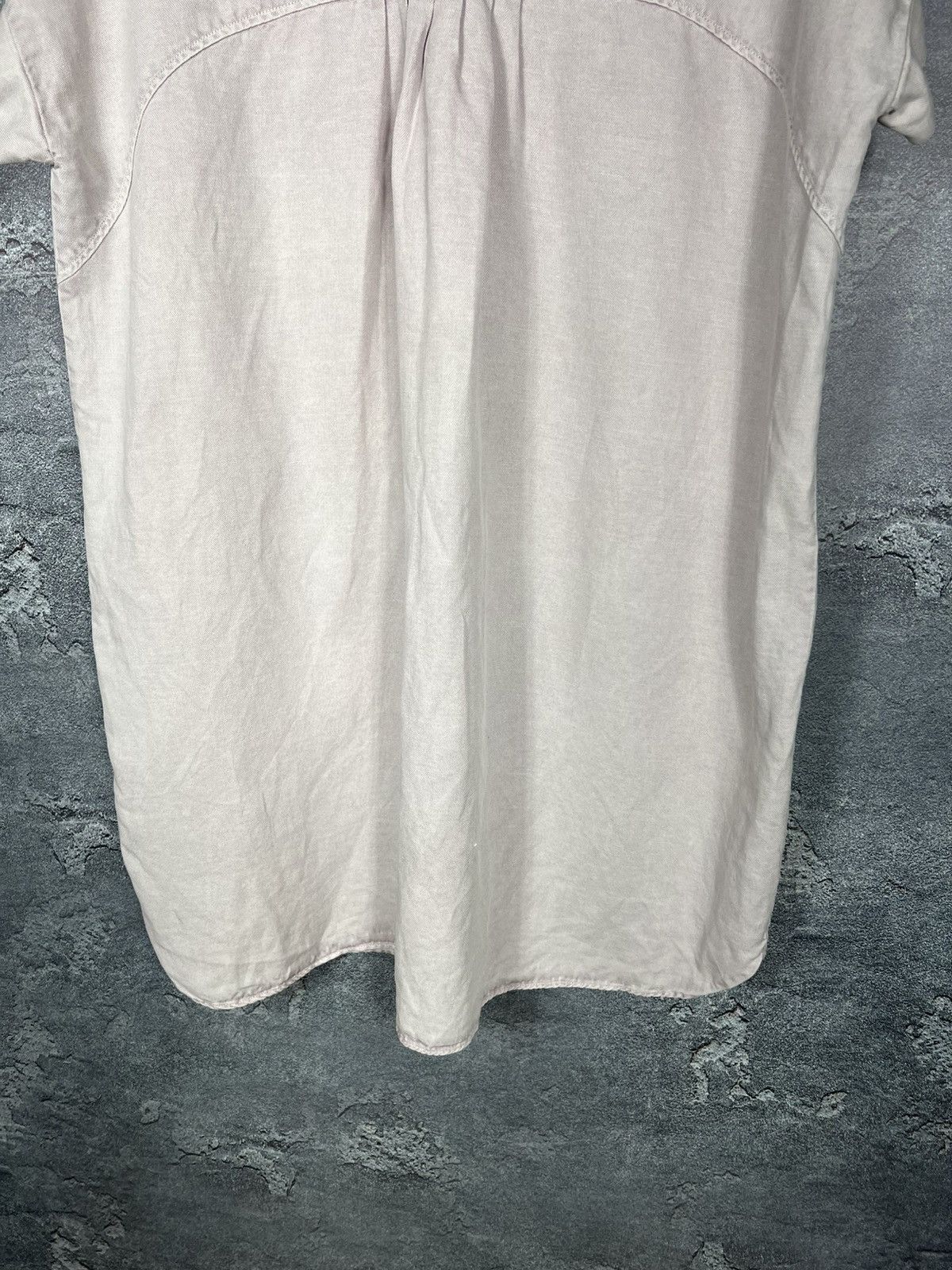 OSKA Oska Oversized Cap Sleeve Pockets Linen Lagenlook Dress Size M / US 6-8 / IT 42-44 - 14 Thumbnail