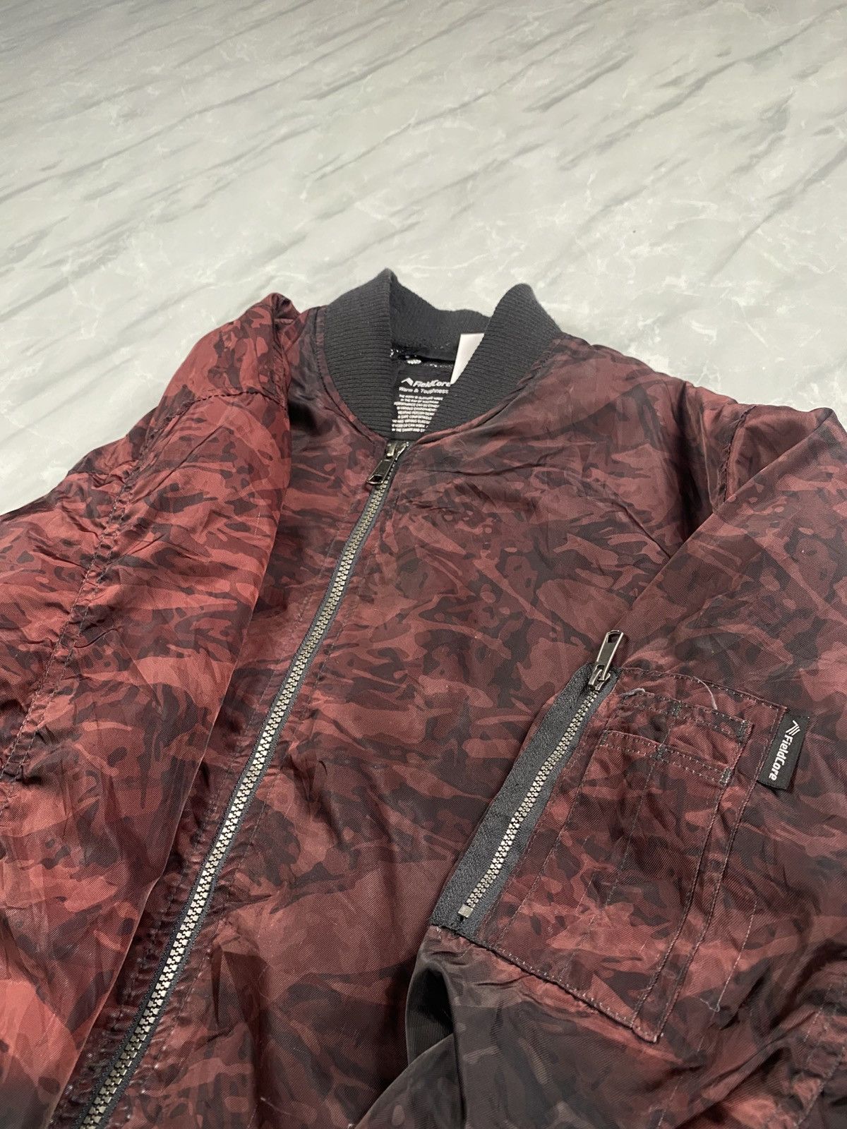 Japanese Brand Fieldcore Japan Heat Assist Outdoor Bomber Jacket Size US M / EU 48-50 / 2 - 5 Thumbnail