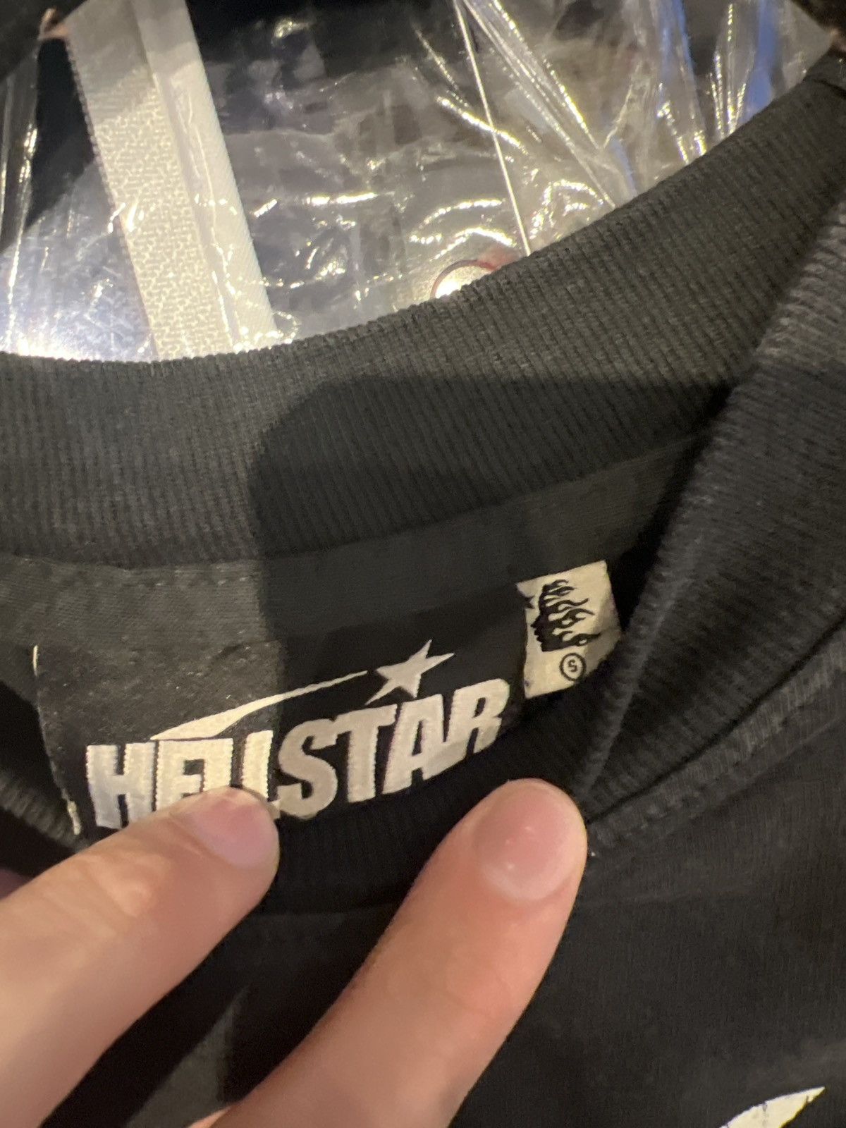 HELLSTAR Hellstar Thorn Shirt Black FW24 Size US S / EU 44-46 / 1 - 3 Thumbnail