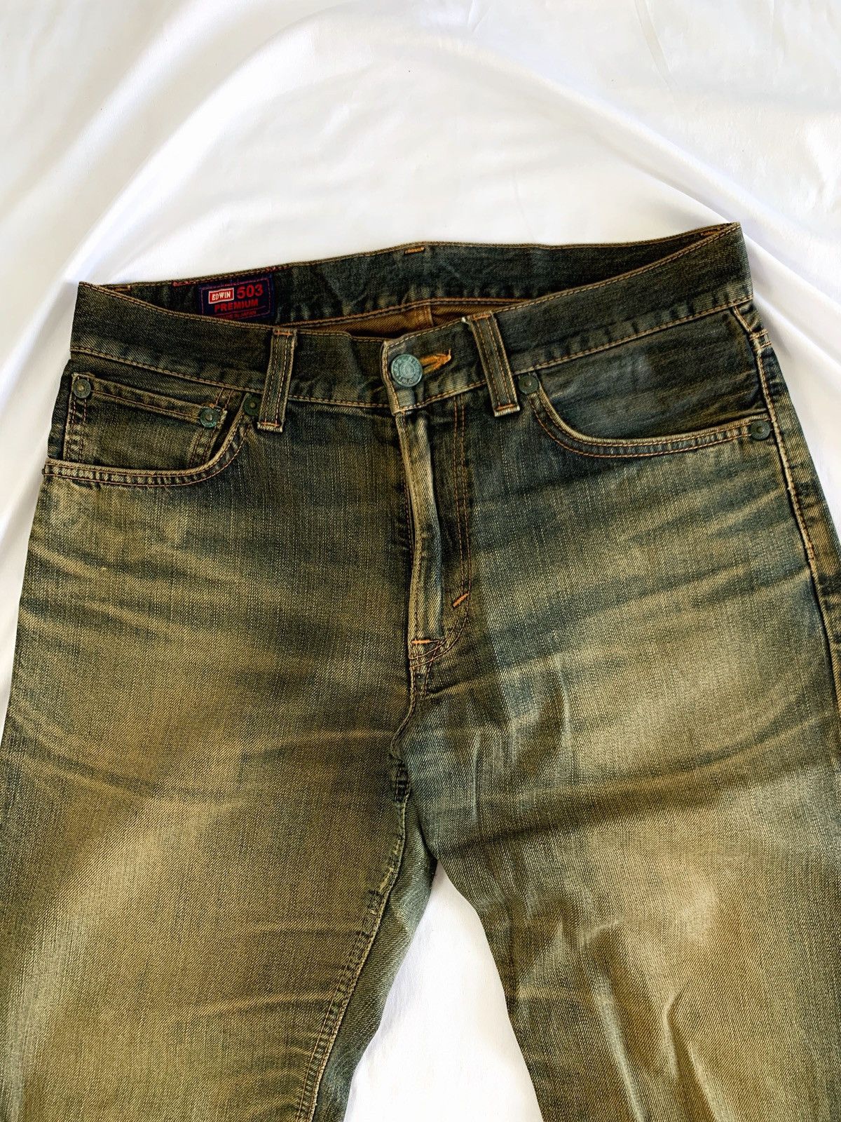Edwin vintage dirty fade edwin jeans kapital hysteric fuga denime Size US 32 / EU 48 - 6 Thumbnail