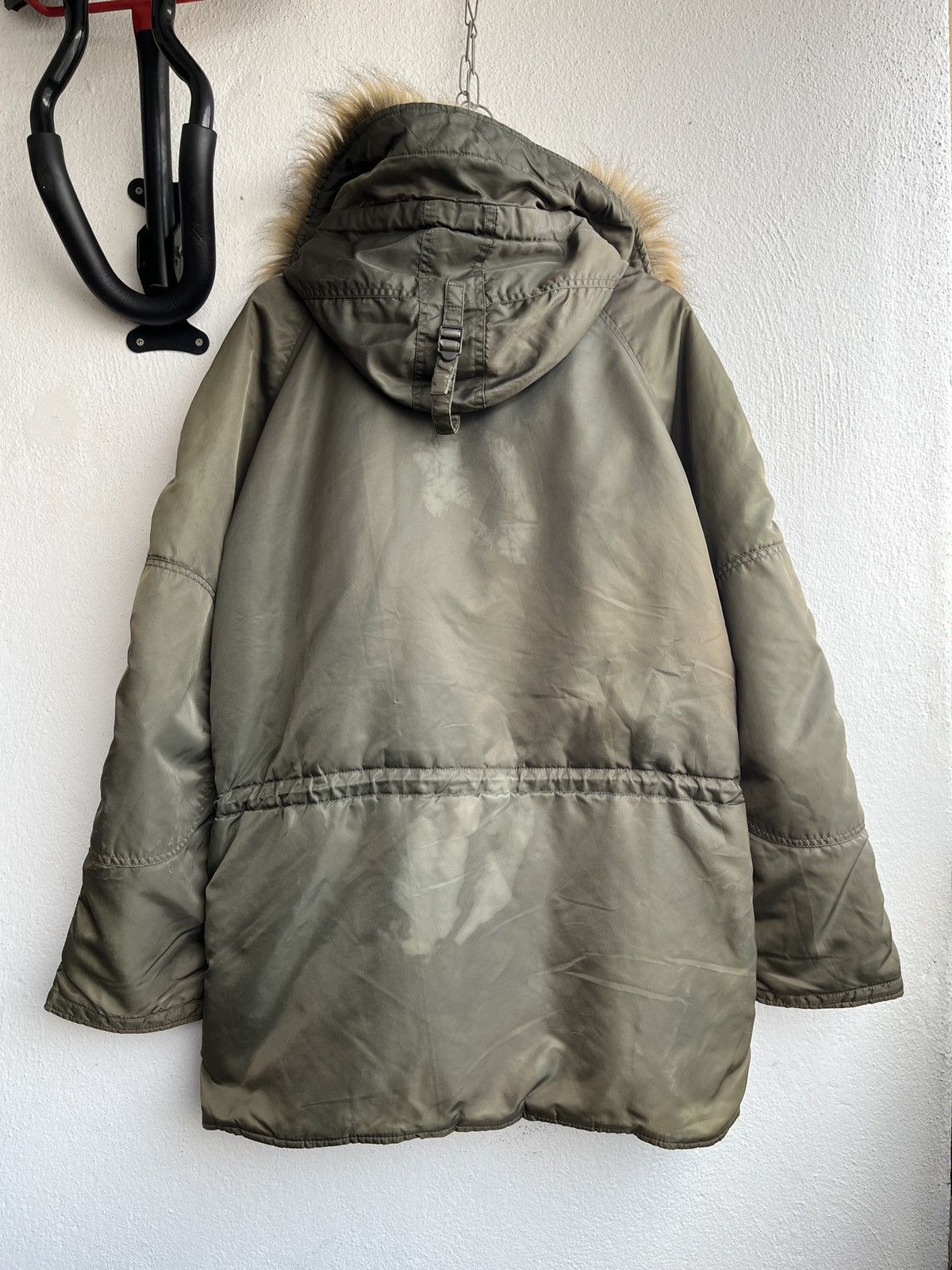 Alpha Industries × Avirex VINTAGE AVIREX ALPHA INDUSTRIES N-3B FLIGHT BOMBER JACKET Size US L / EU 52-54 / 3 - 2 Thumbnail