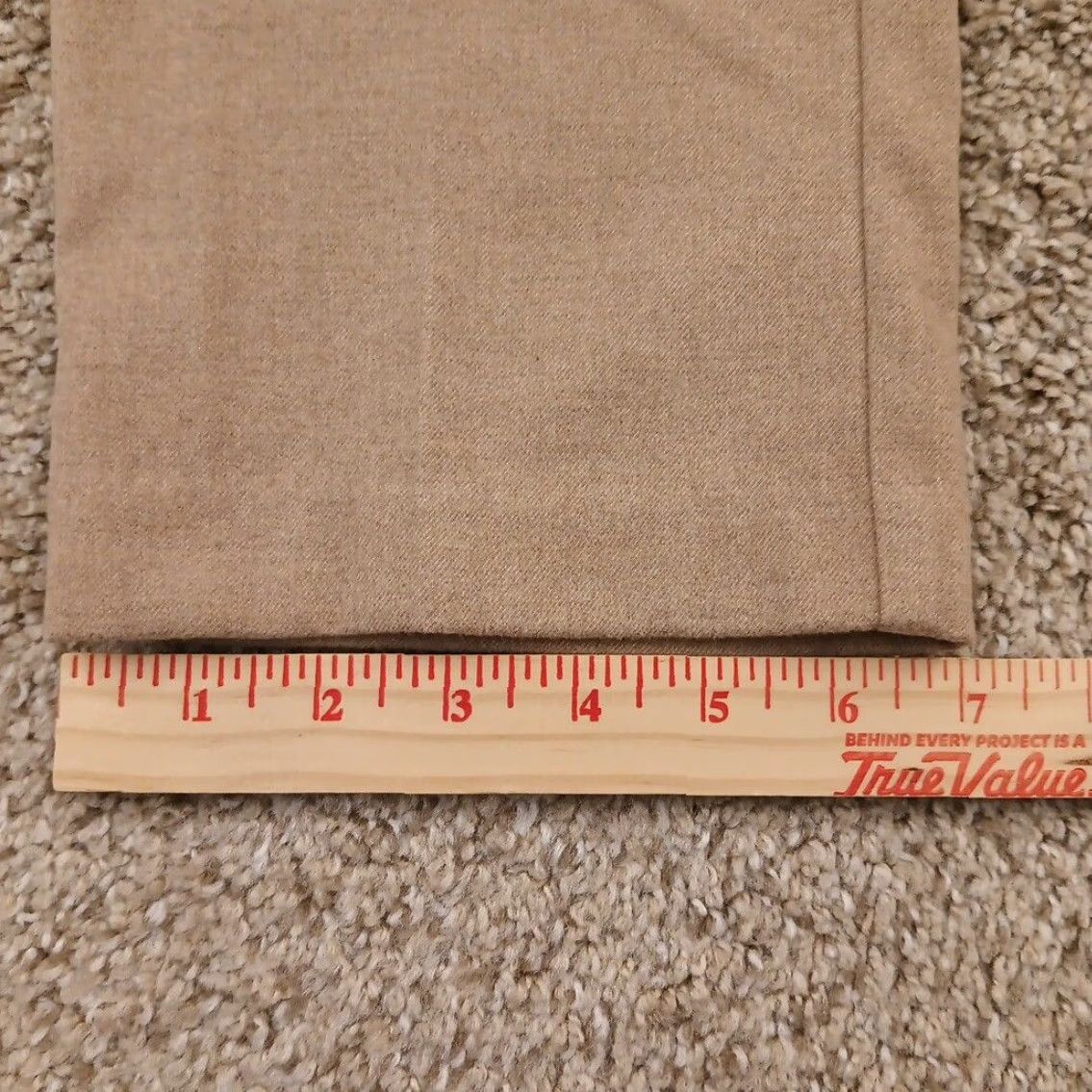 H&M H&M Dress Pants Womens Size 12 Beige Pockets Pull On 33x27 High Rise Pants Womens Size 34" / US 12 / IT 48 - 7 Thumbnail