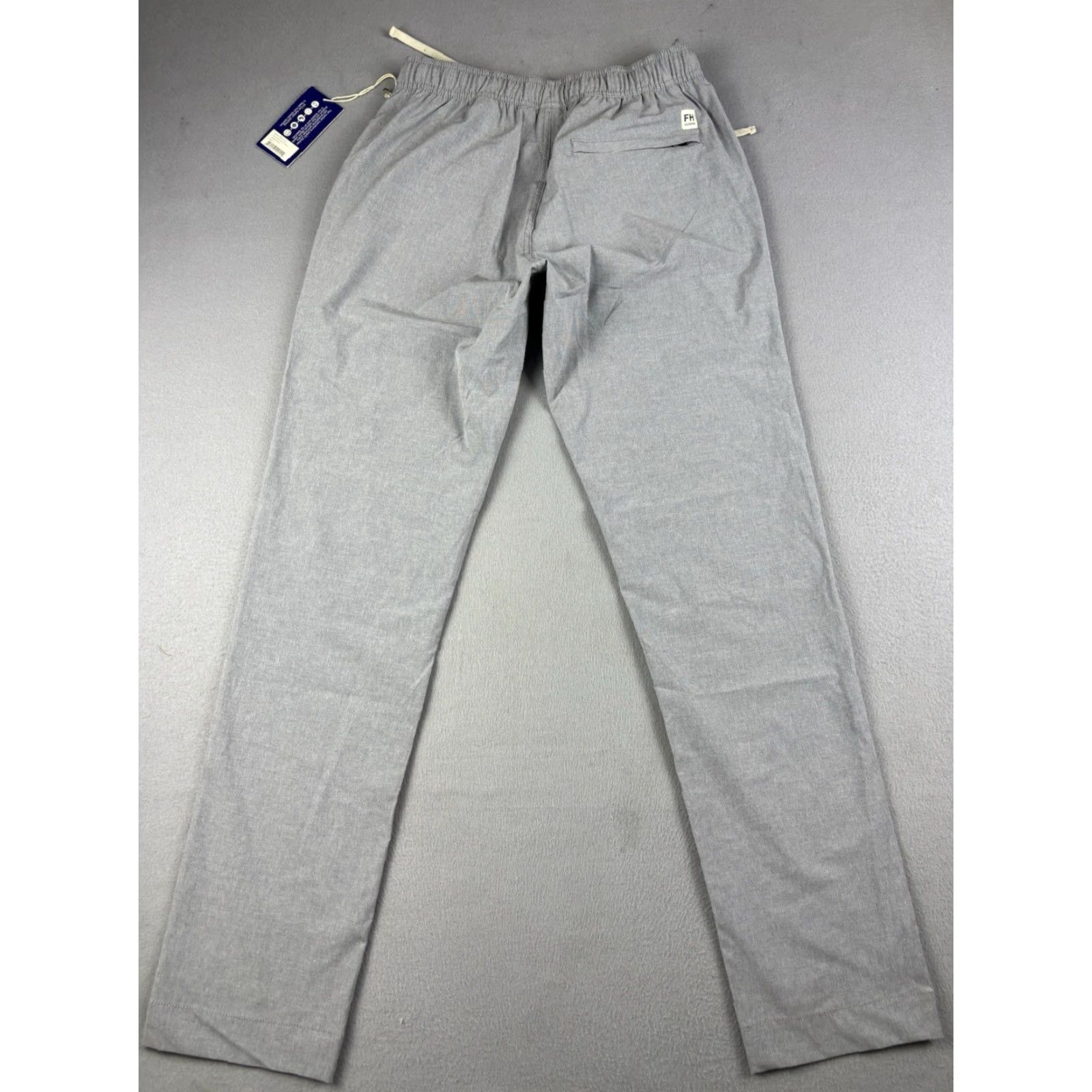 Vintage Fair Harbor Pants Mens Small Performance Stretch Active Coastal Drawstring Jogger Gray 30 In Inseam Regular Waist 28in Size US 29 - 4 Thumbnail