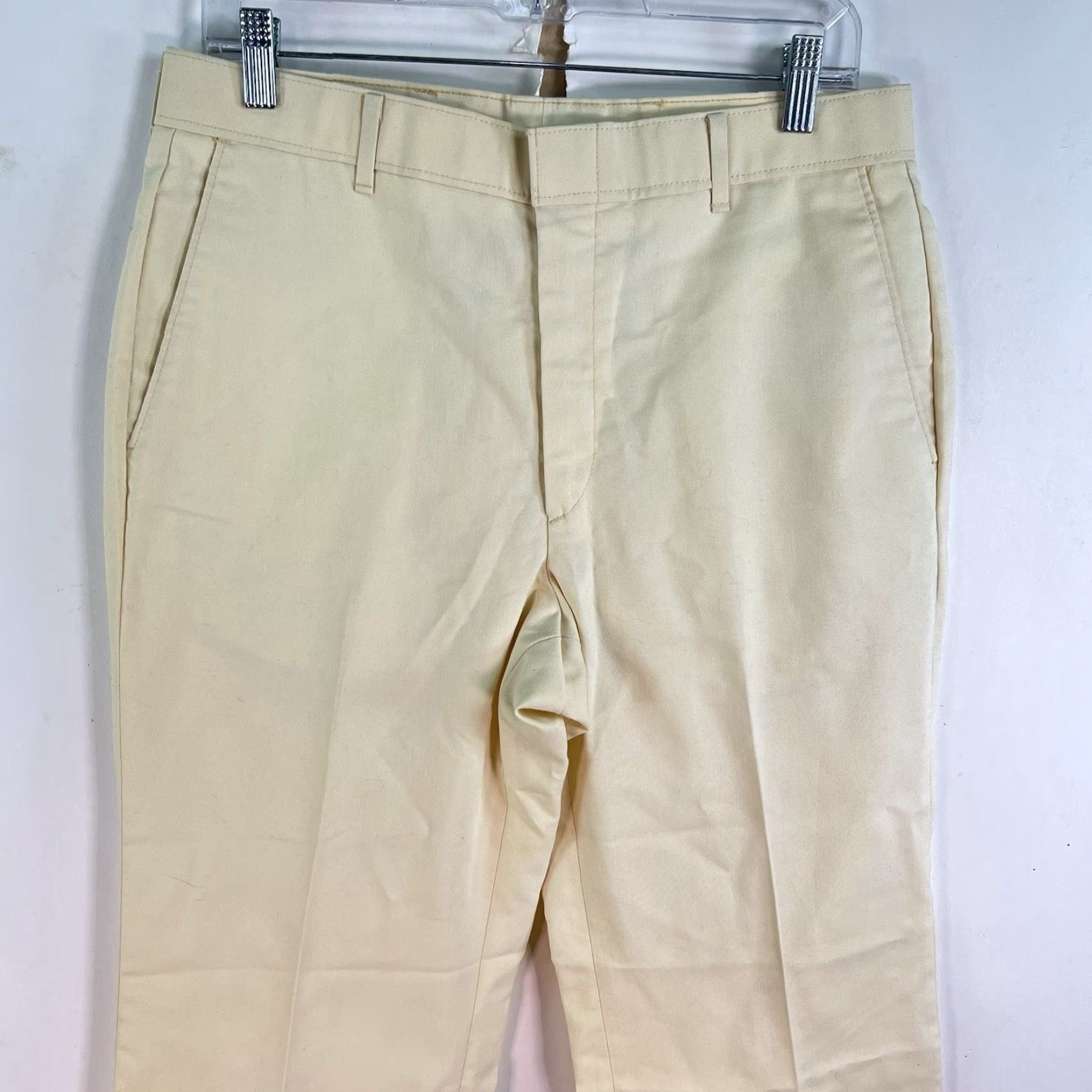 Levi's VINTAGE Levi’s Action Slacks Capris Women’s Size 33/26 Yellow Size ONE SIZE - 3 Thumbnail