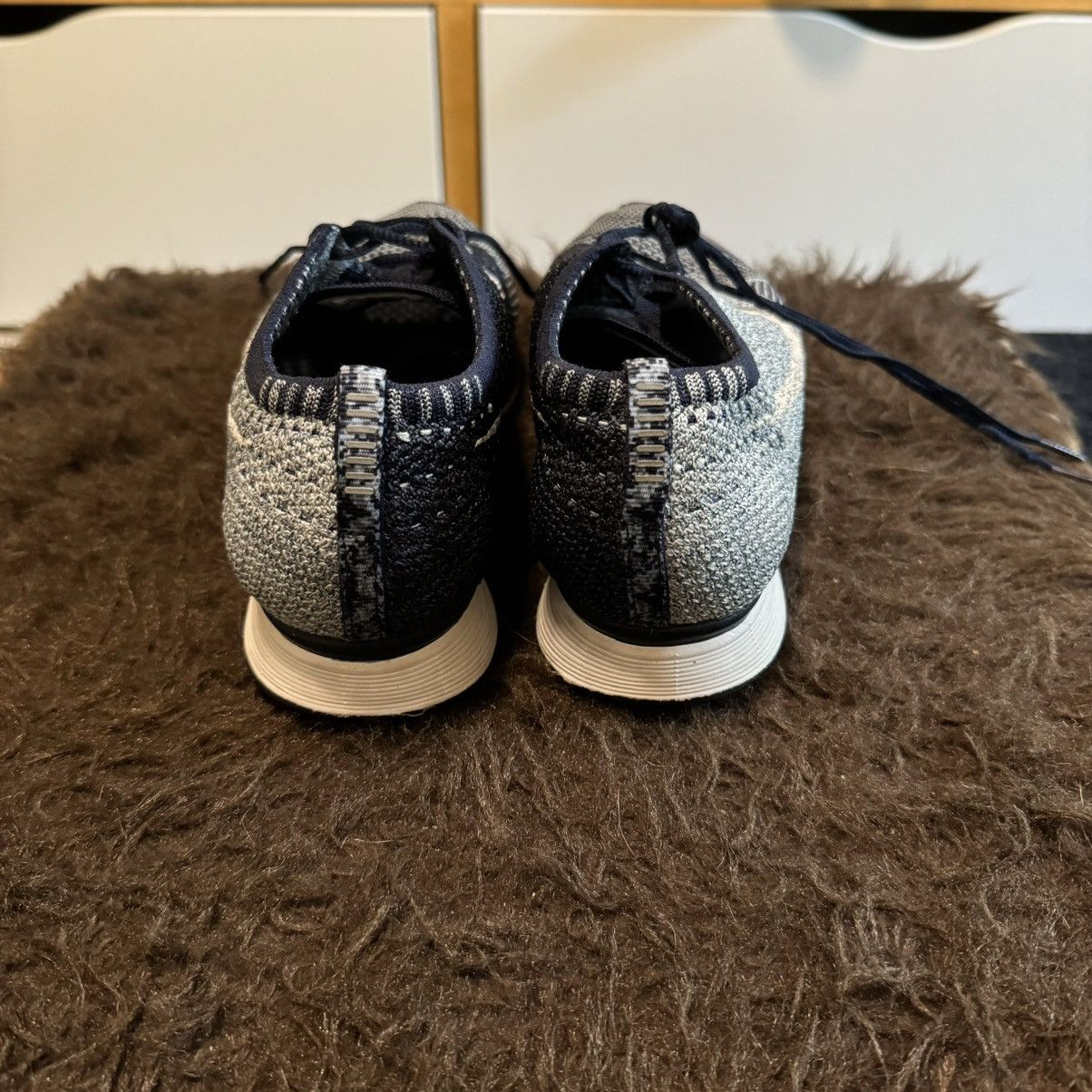 Nike Rare Nike Flyknit Racer Tint Blue size 8.5 (Lightly used) Size US 8.5 / EU 41-42 - 4 Thumbnail