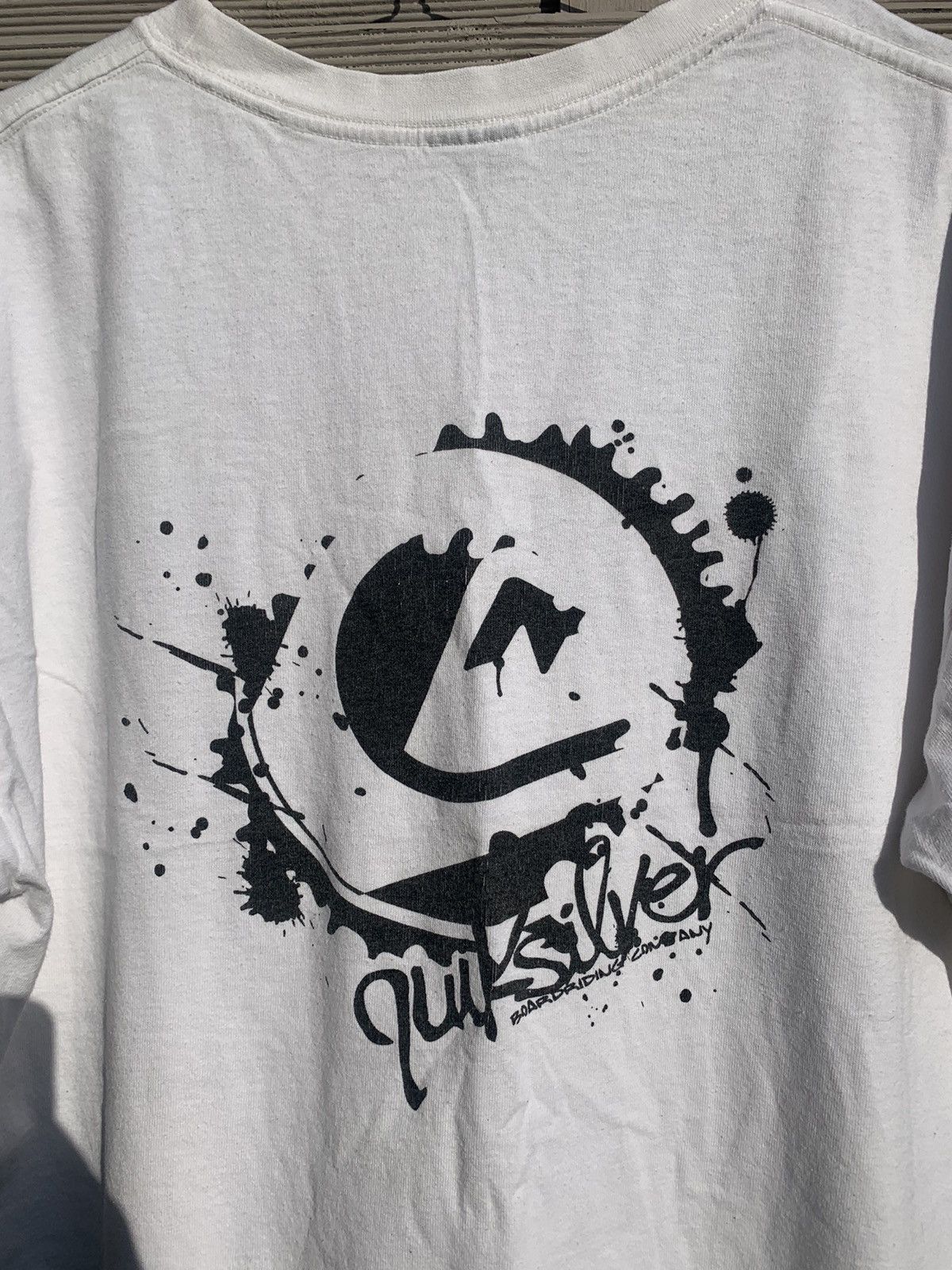 Quiksilver Vintage Retro Y2K Quiksilver T-shirt Size US L / EU 52-54 / 3 - 5 Thumbnail