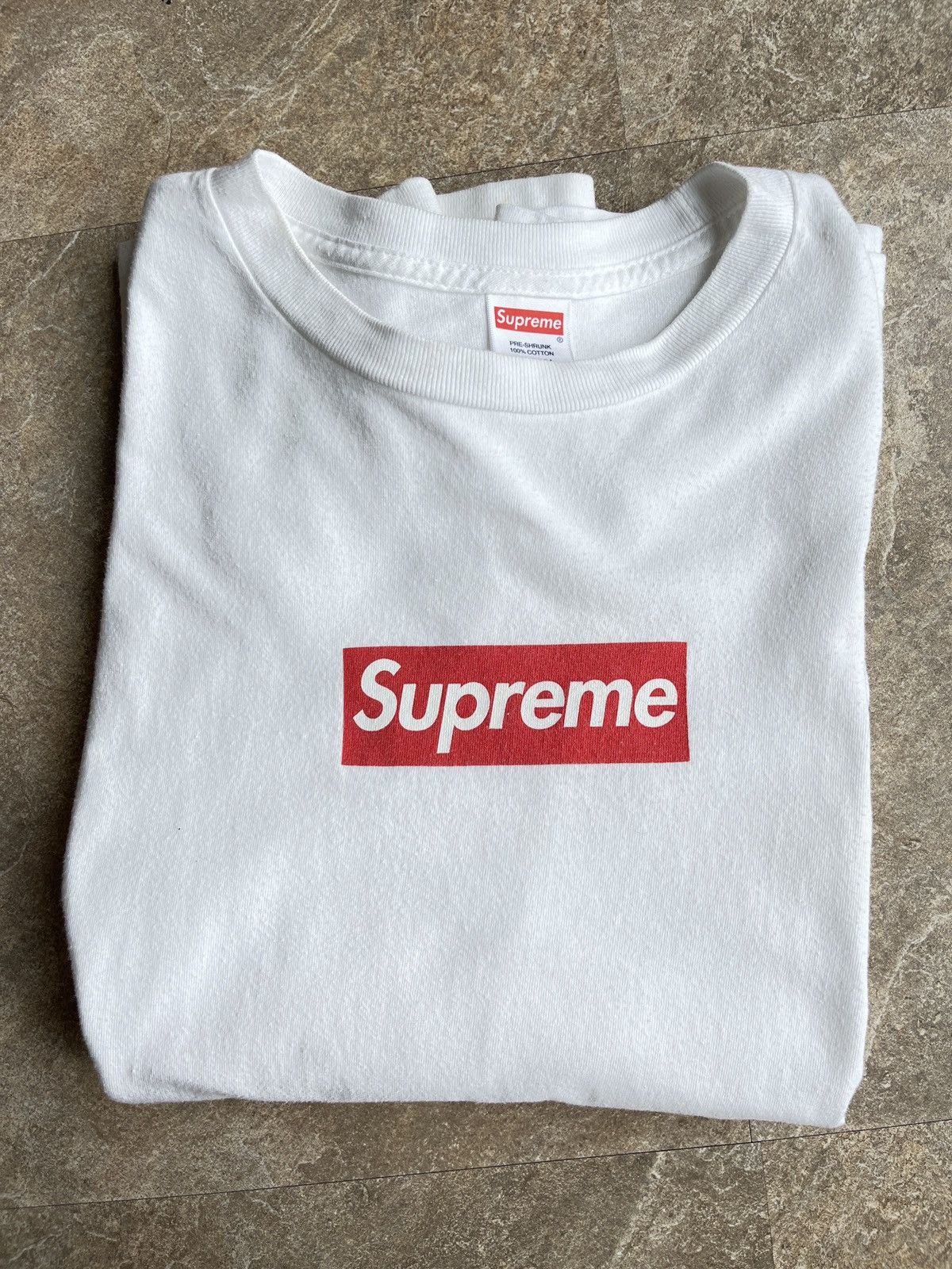 Supreme Supreme Box Logo Red on White SS20 Size US M / EU 48-50 / 2 - 5 Thumbnail