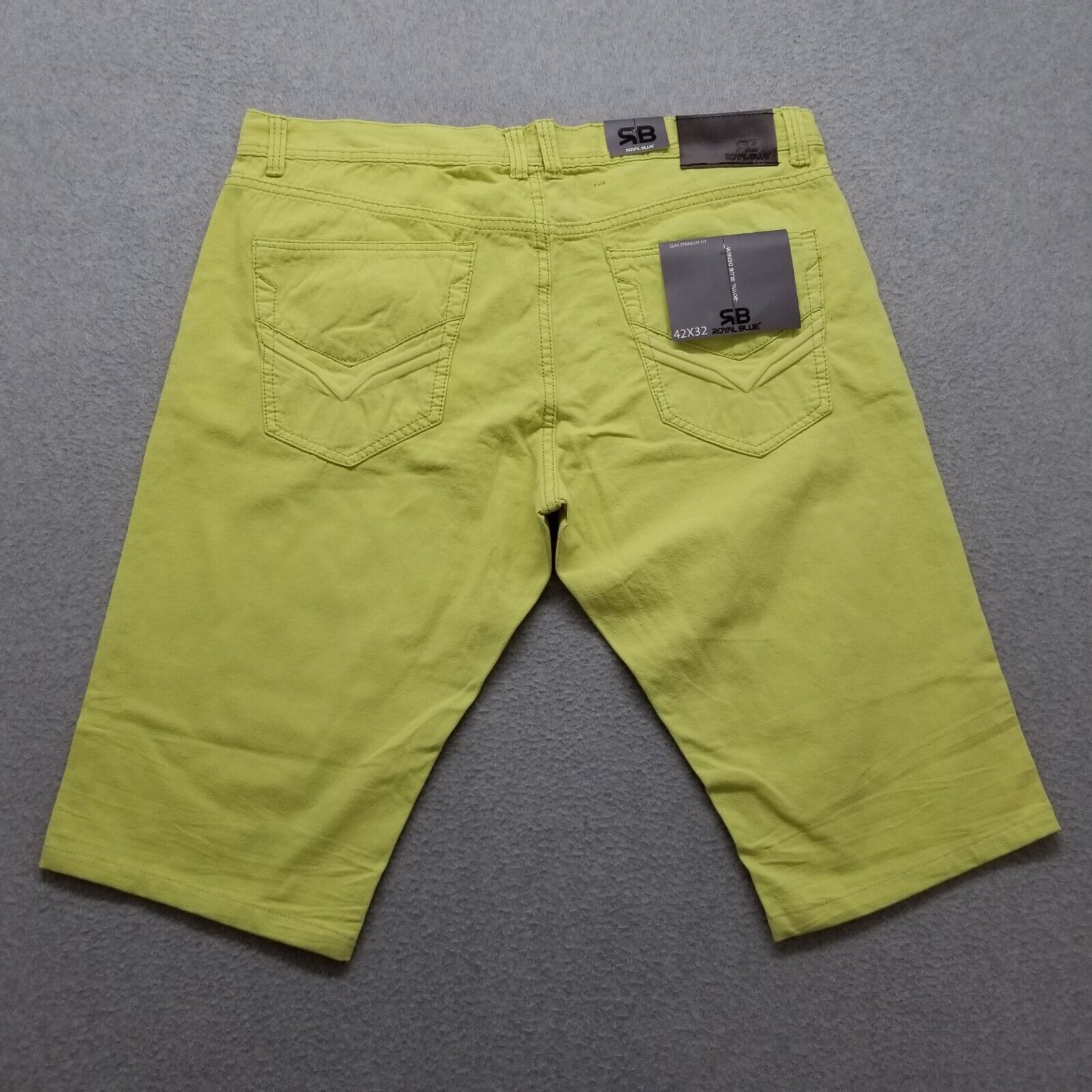 Other Royal Blue Shorts Mens 42 Chino Pockets Casual Cotton Size US 42 / EU 58 - 2 Thumbnail