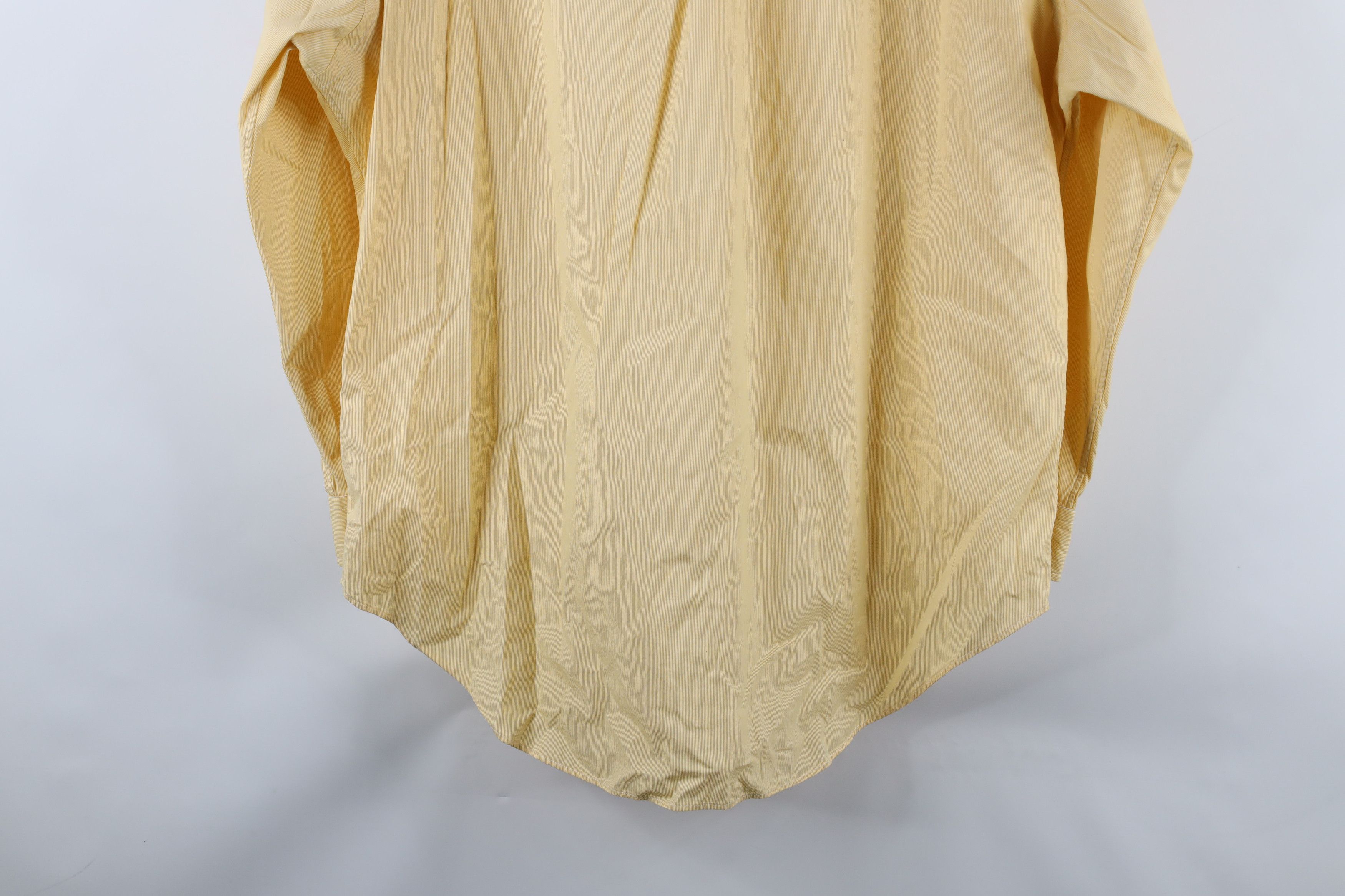 Polo Ralph Lauren Vintage 90s Ralph Lauren Fit Pinstriped Button Down Shirt Size US L / EU 52-54 / 3 - 10 Thumbnail