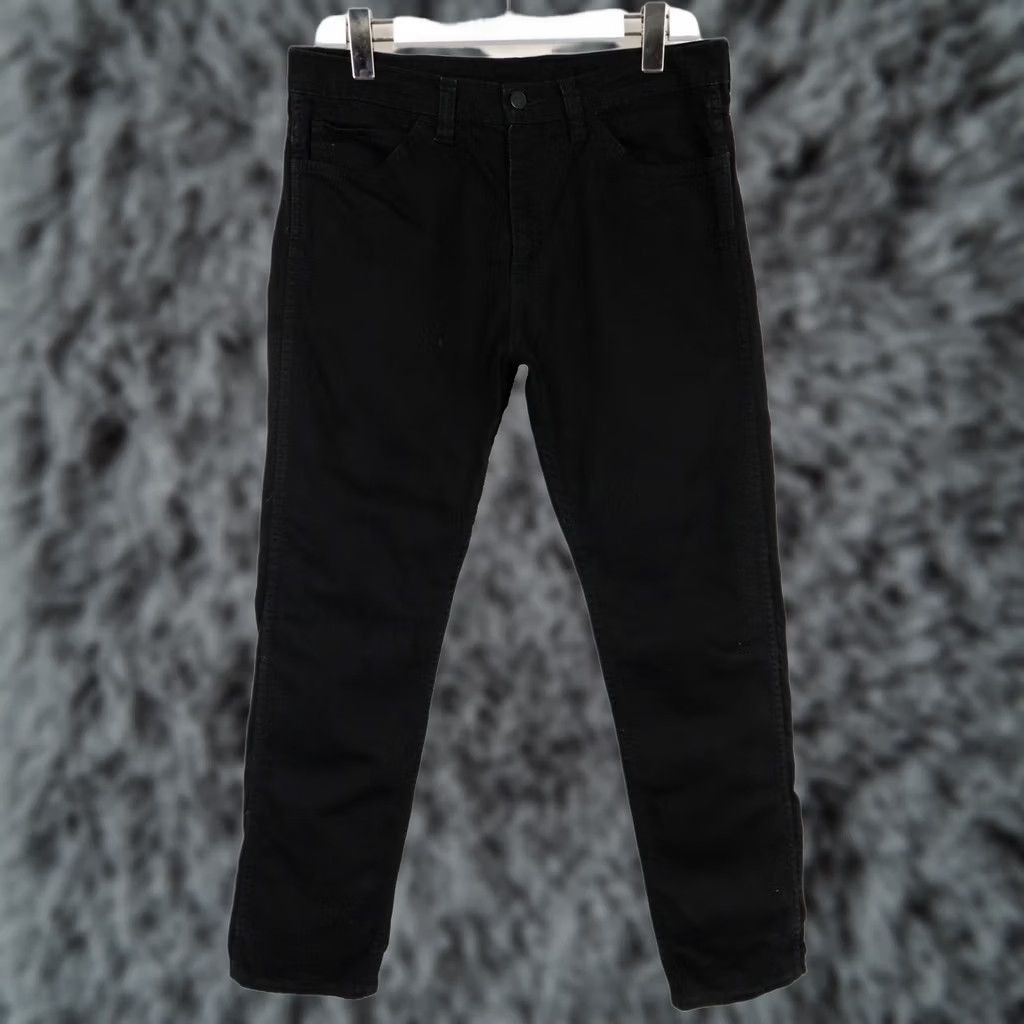 Levi's Levi's 508 Jeans Men's W32/L29 Black Denim Tapered Zip Fly Stretched Size US 32 / EU 48 - 1 Thumbnail