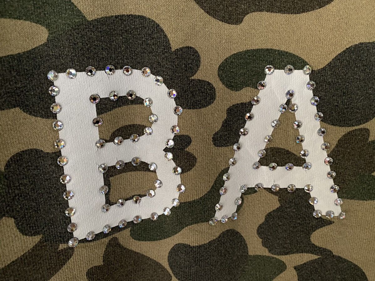 Bape 2005 Swarovski 1st Camo Crewneck Size US M / EU 48-50 / 2 - 8 Thumbnail