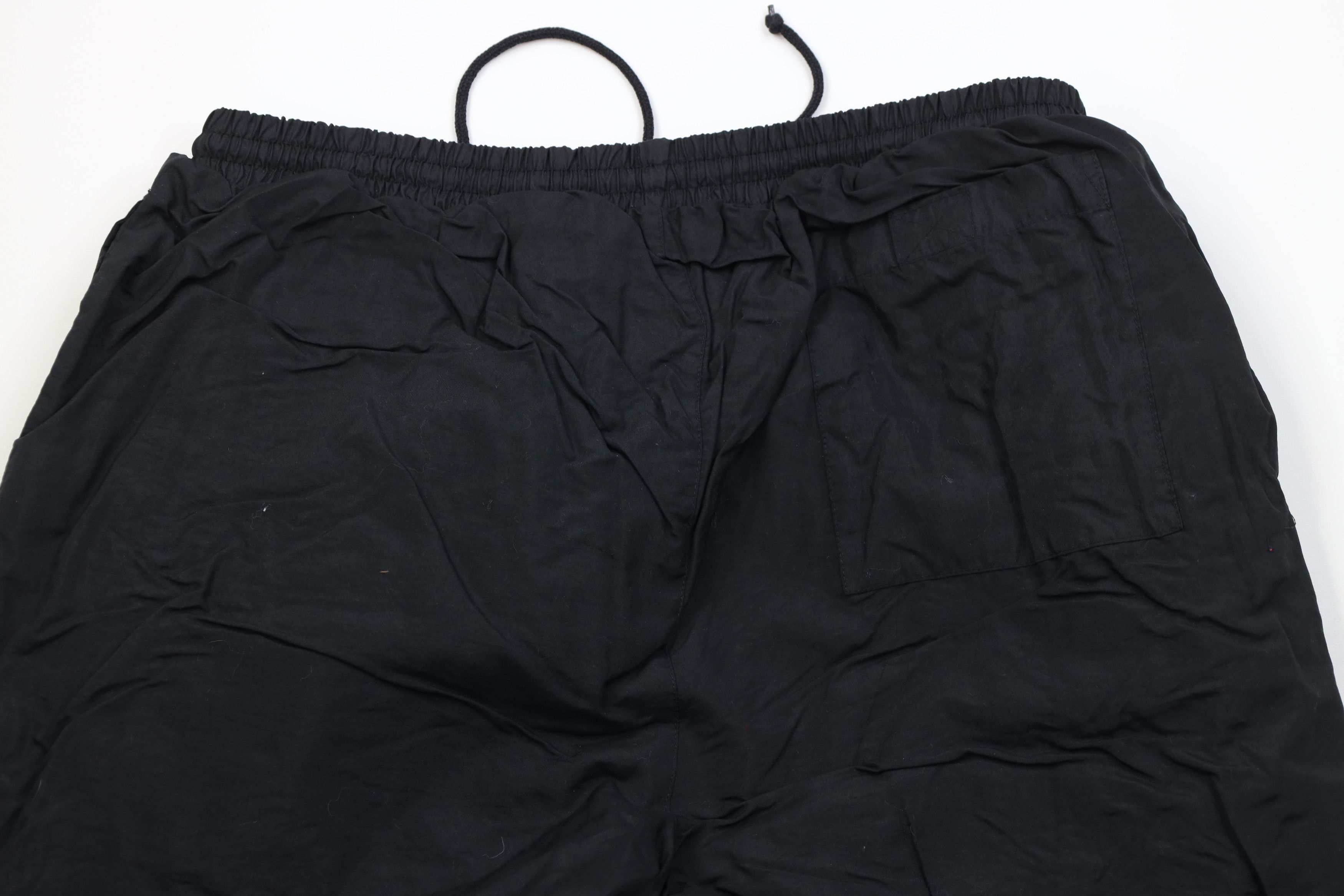 Vintage Vintage 90s Streetwear Lined Heavyweight Joggers Pants Black Size US 36 / EU 52 - 11 Thumbnail