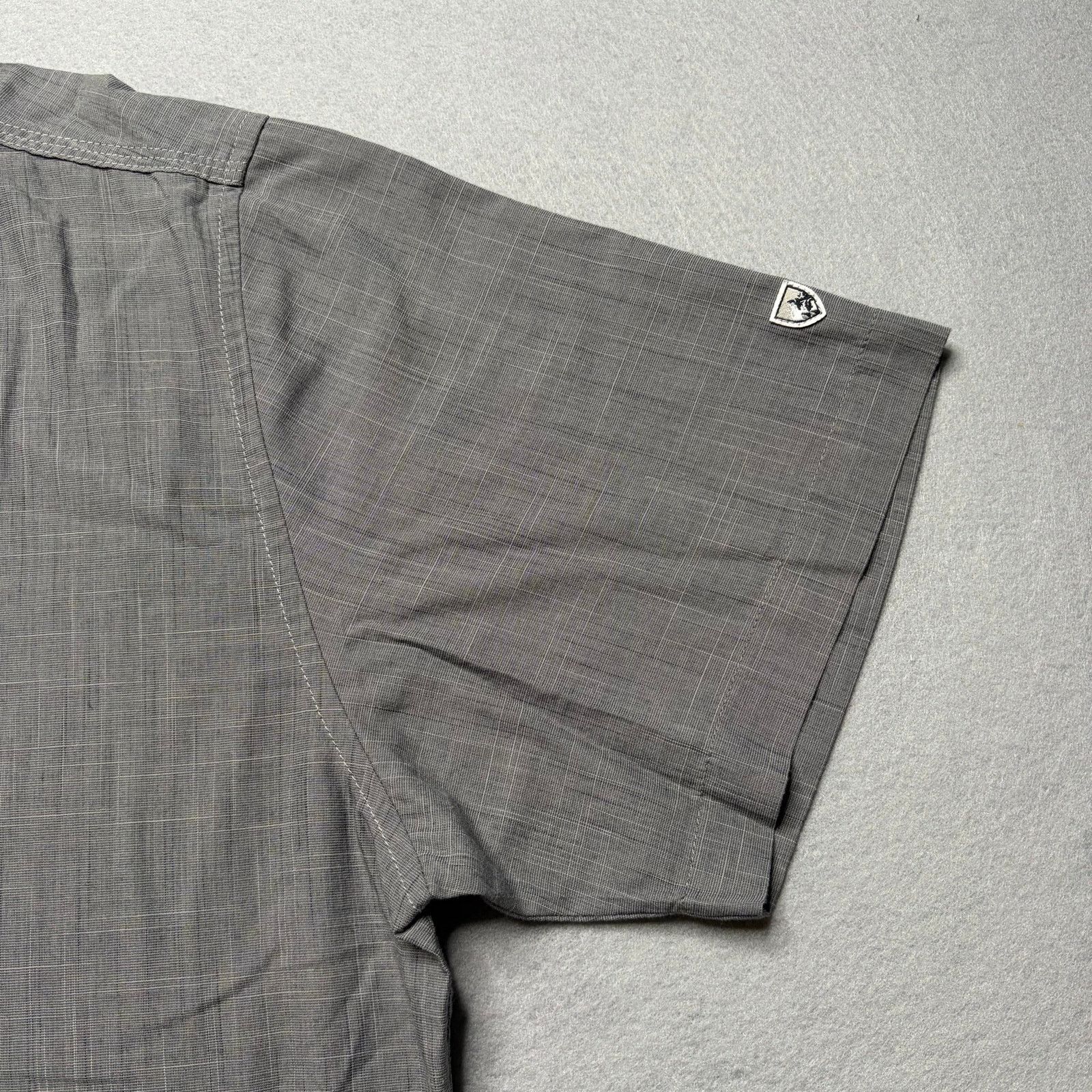 Kuhl Kuhl Button Up Shirt Men’s XL Gray Short Sleeve Outdoor Size US XL / EU 56 / 4 - 4 Thumbnail