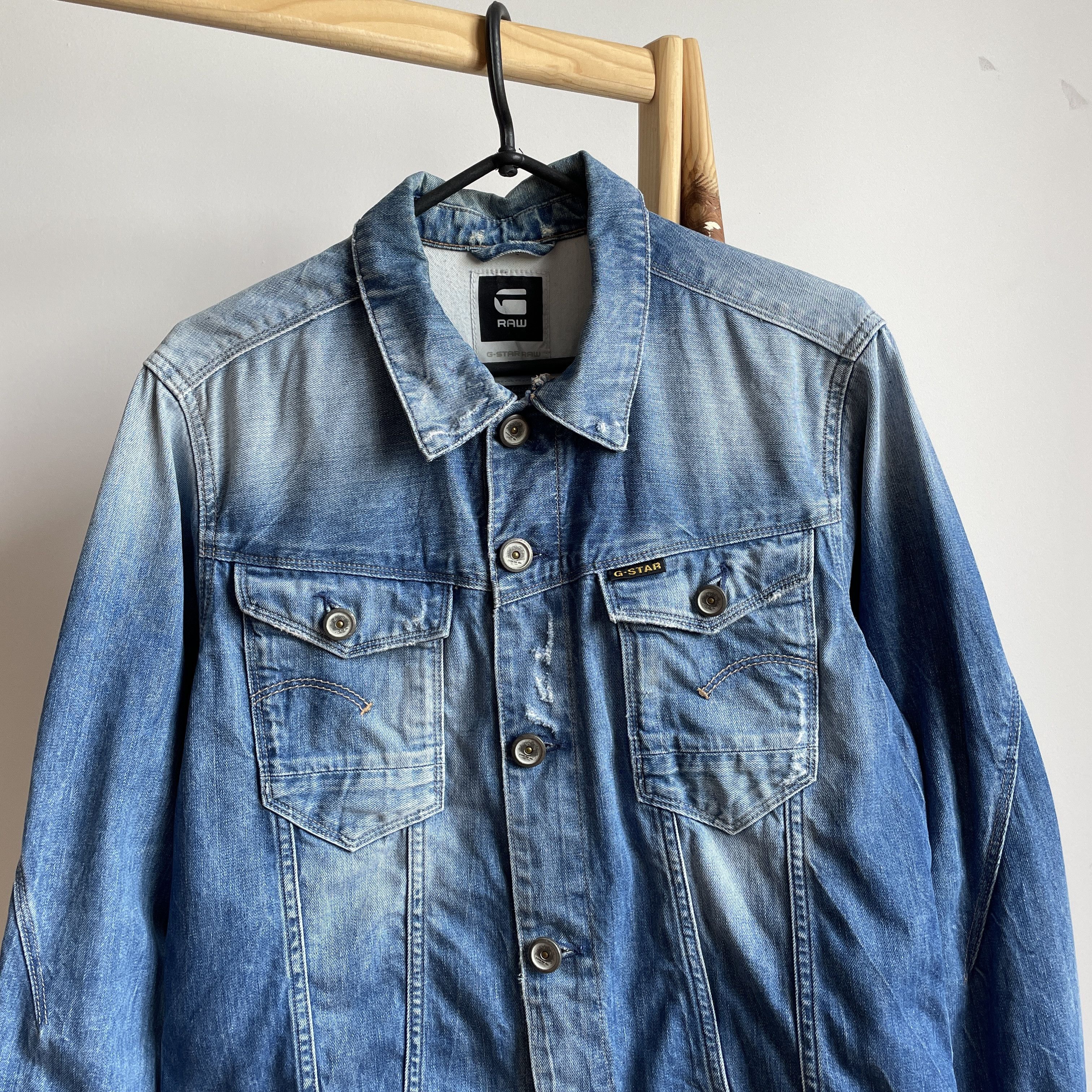 G-Star G Star Raw Arc Denim Jacket Size L Size US L / EU 52-54 / 3 - 3 Thumbnail