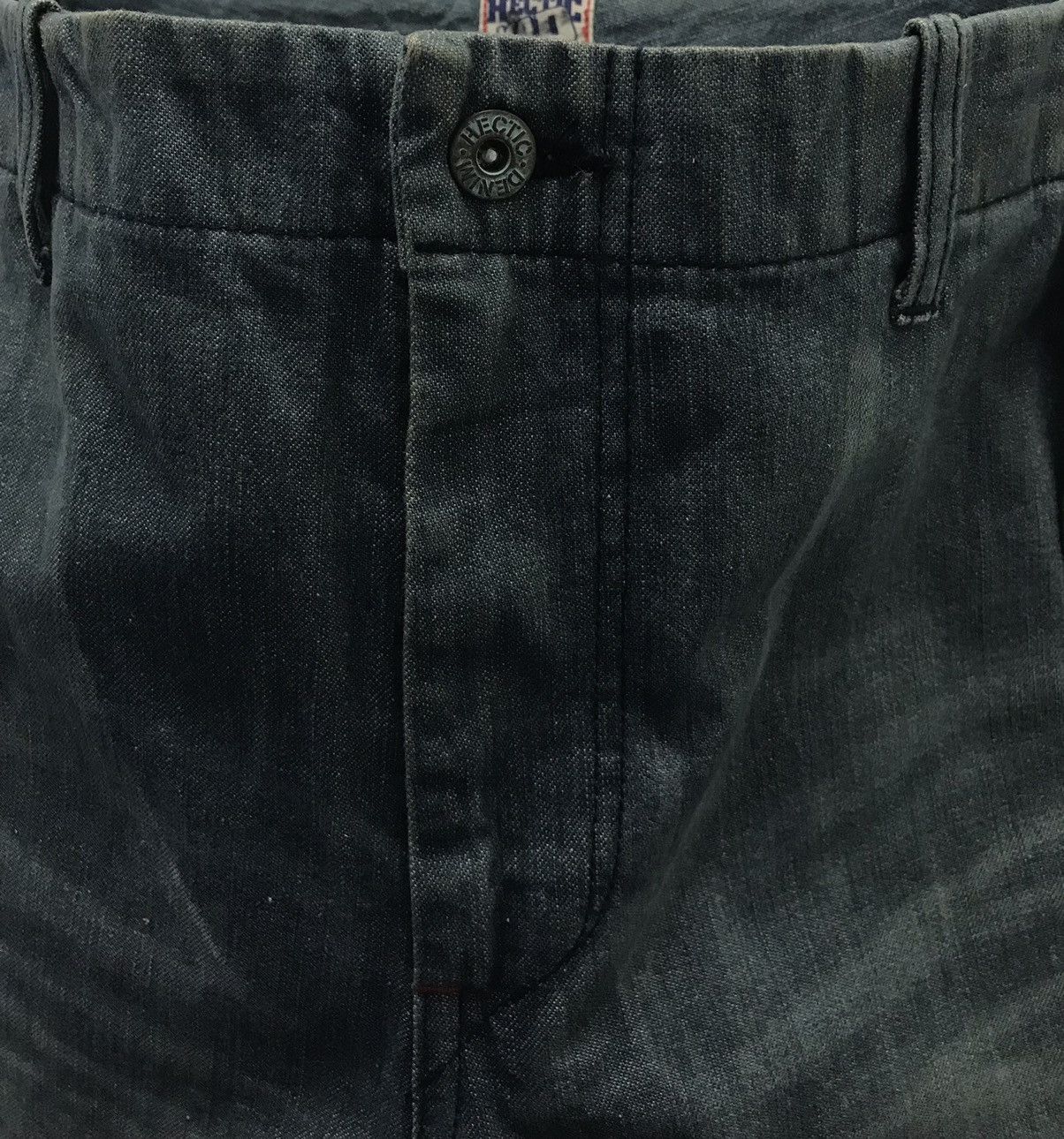 Japanese Brand × Vintage Vintage Hectic Mad Made In Japan Denim Pants Size US 36 / EU 52 - 11 Thumbnail