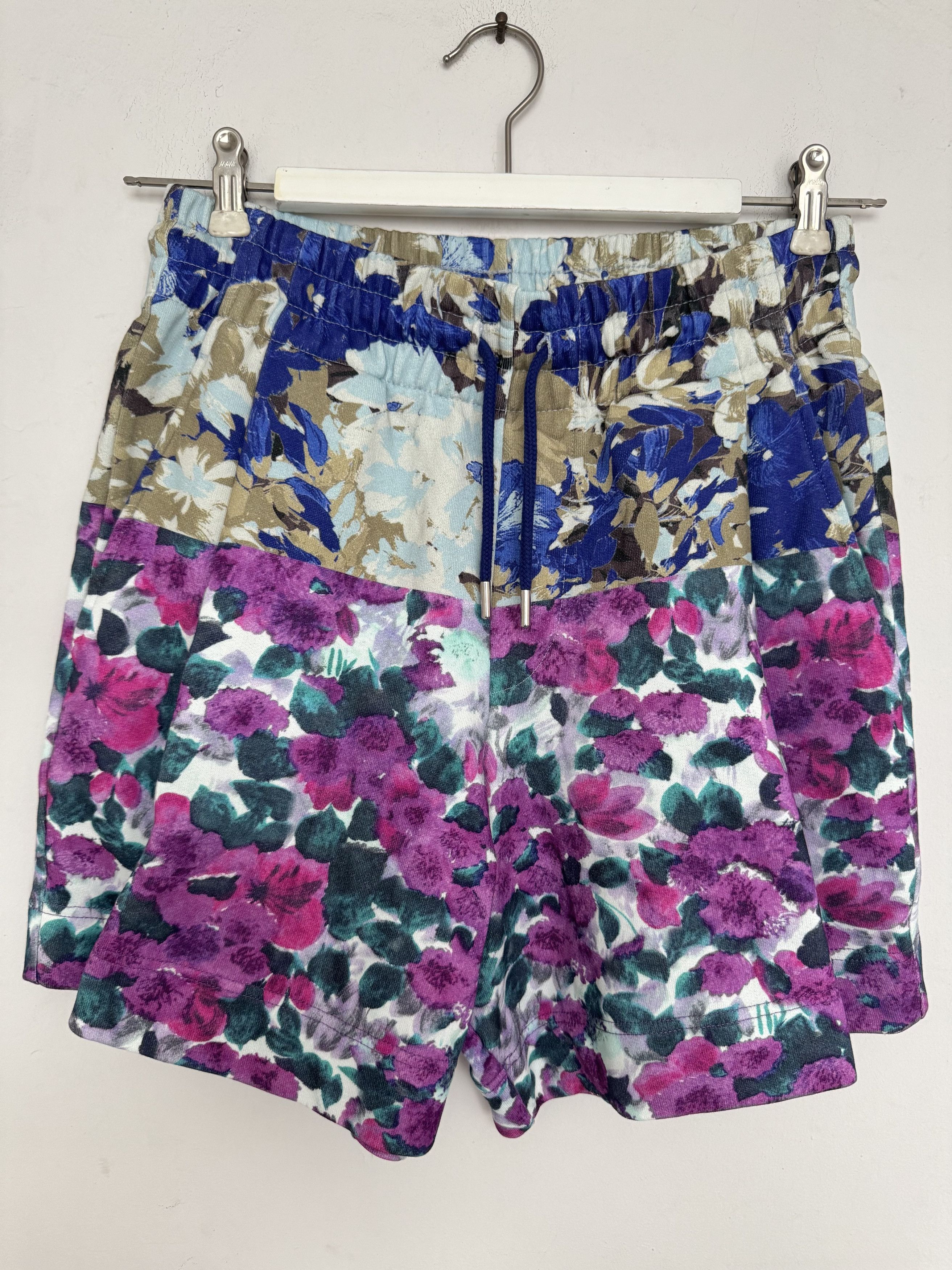 Dries Van Noten Floral Print Mini Shorts Size 27" / US 4 / IT 40 - 1 Thumbnail