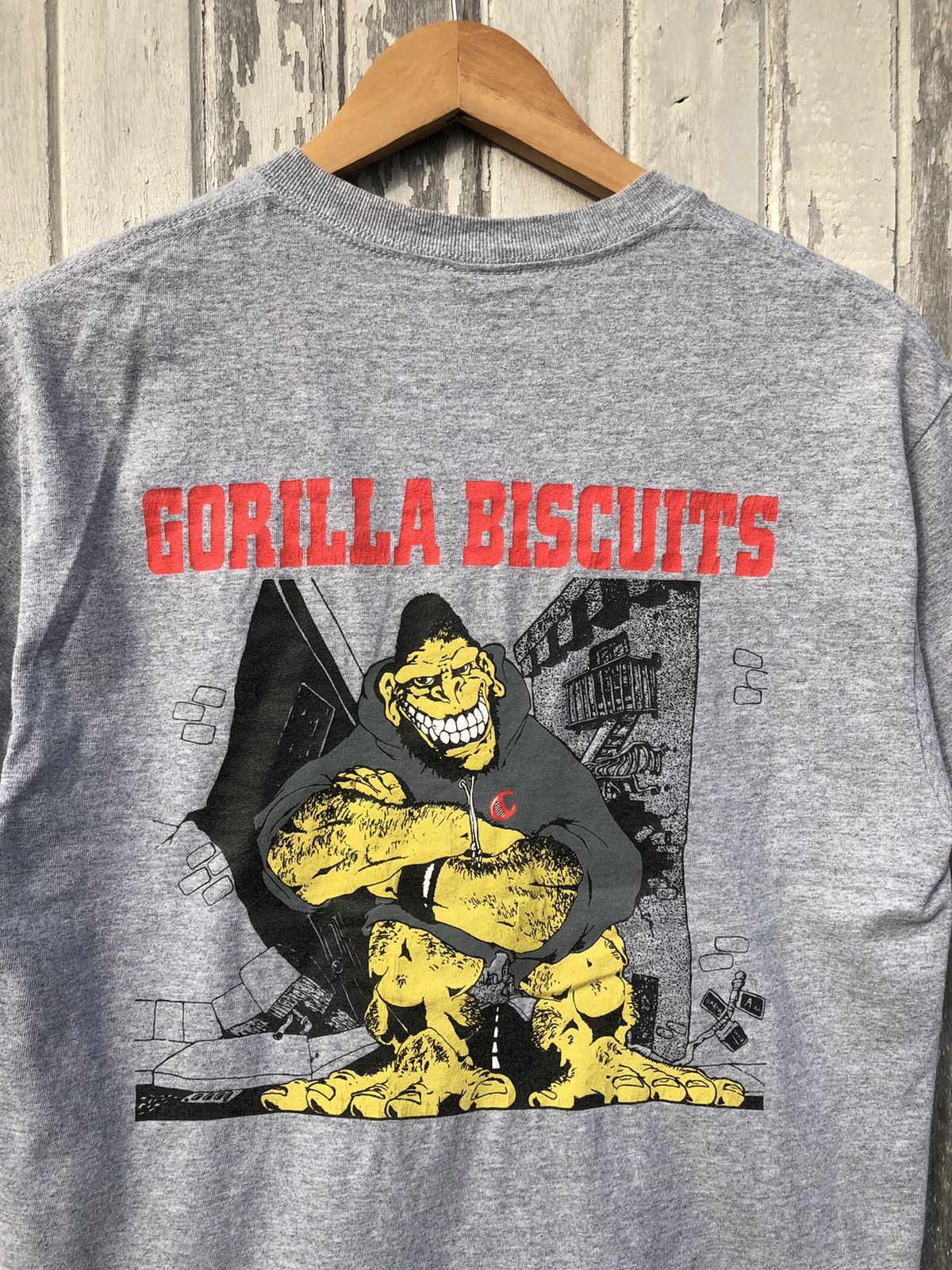 Band Tees × Vintage Vintage Y2K Gorilla Biscuits Hold Your Ground Tshirt Size US M / EU 48-50 / 2 - 2 Thumbnail