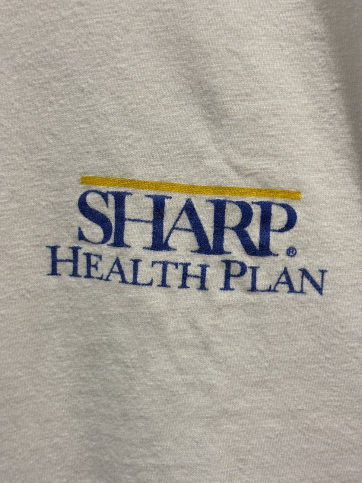 Hanes Vintage 90’s SHARP Health Plan Promo Shirt Hanes Beefy-T 2XL Size US XXL / EU 58 / 5 - 2 Thumbnail