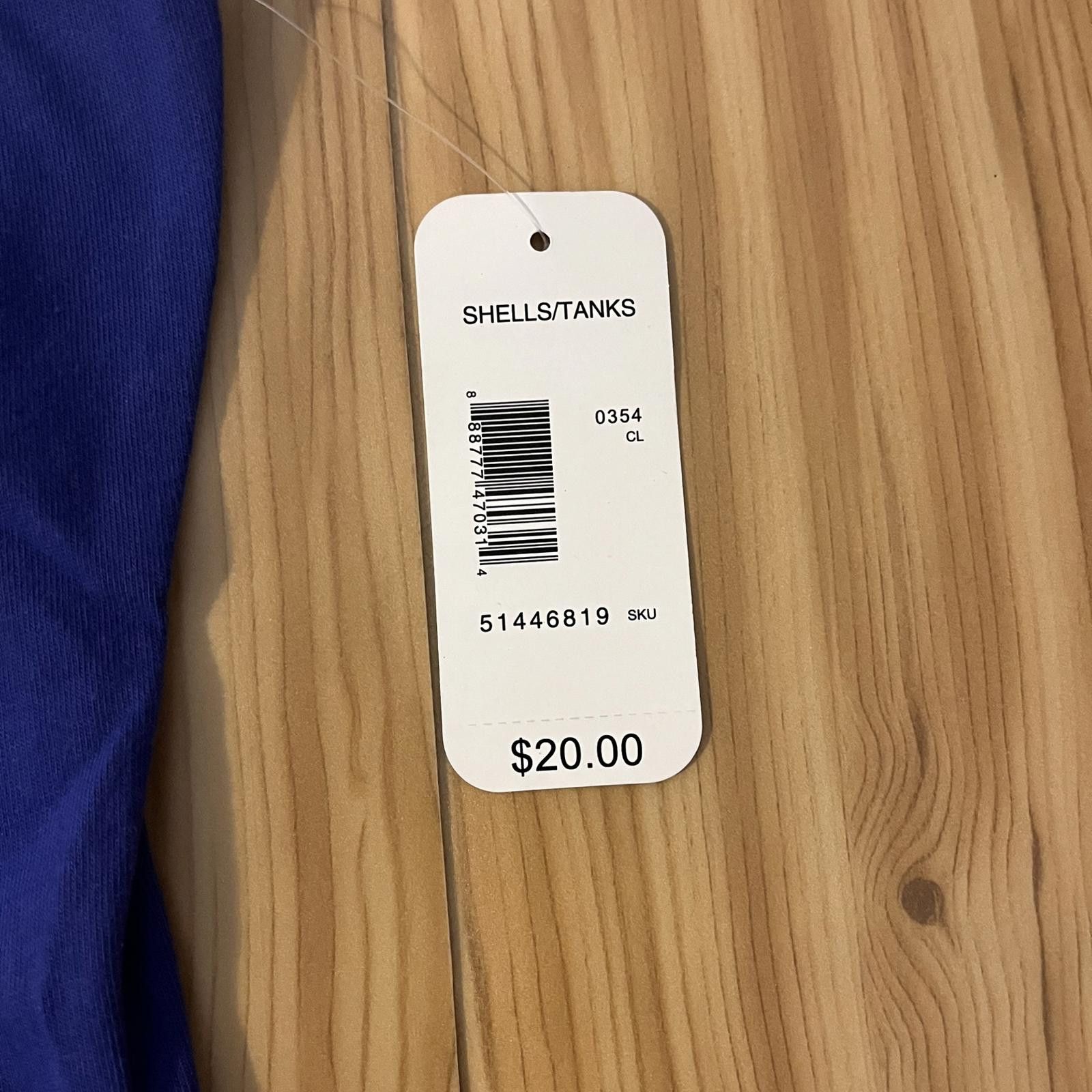 Great Northwest Great Northwest Clothing Company Indigo Blue Tank Top – NWT Size XL / US 12-14 / IT 48-50 - 6 Thumbnail