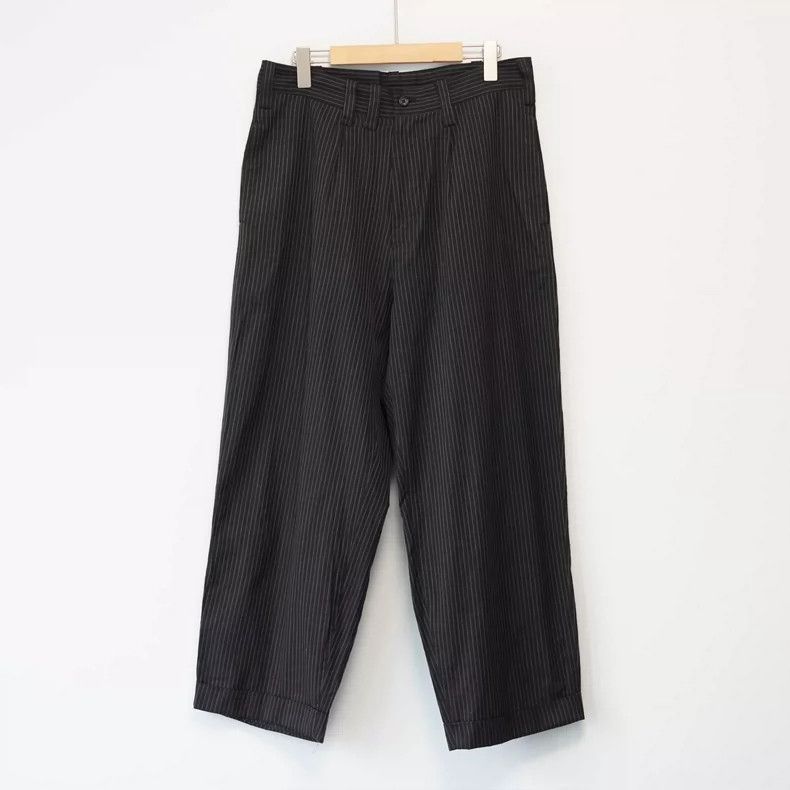 Yohji Yamamoto Yohji Yamamoto Yohji Yamamoto Striped Pants with Embroider Size US 26 / EU 42 - 1 Thumbnail
