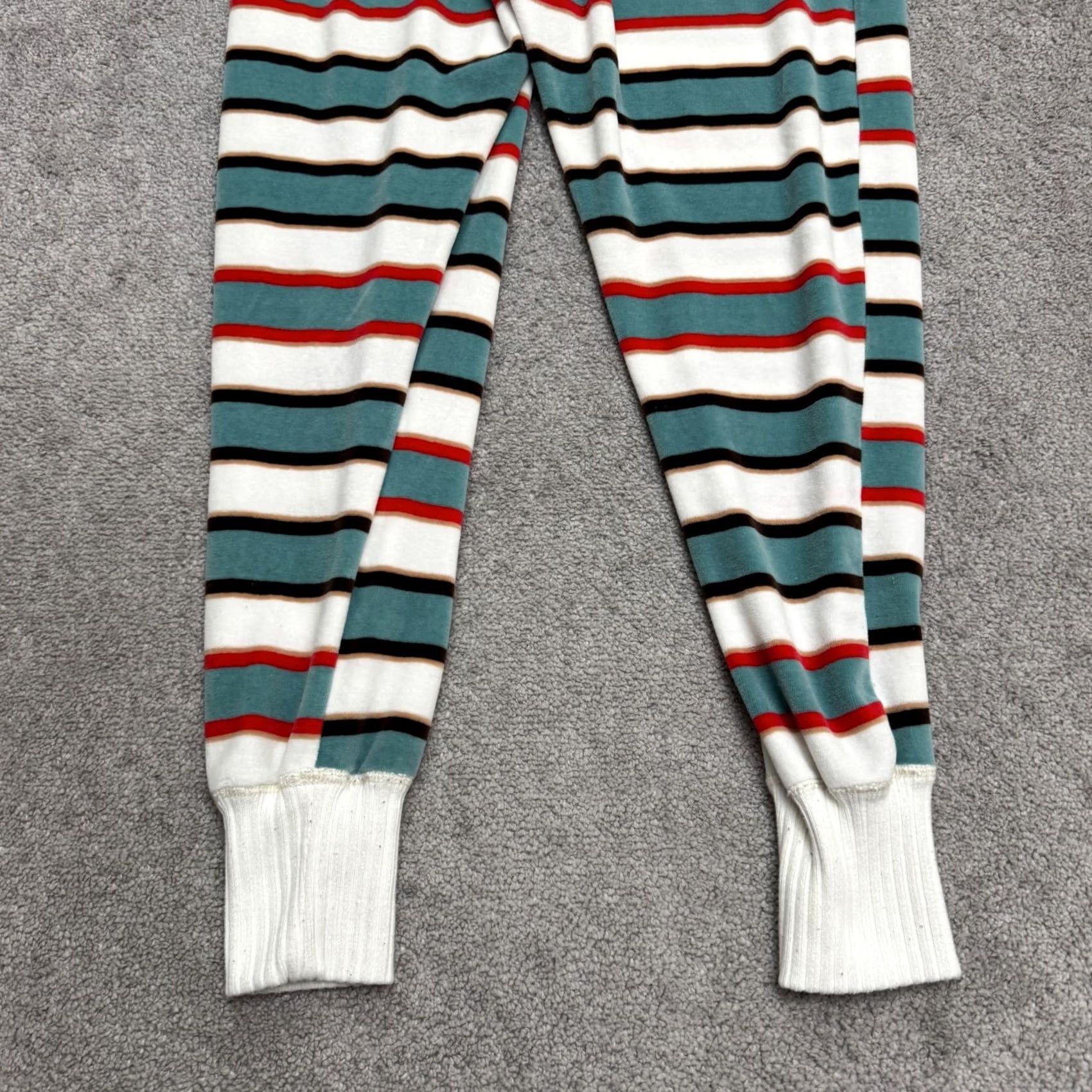 Abercrombie & Fitch Abercrombie & Fitch One Piece Pajama Suit Womens M/L Striped Hoodie Soft Cozy Sleepwear Size M / US 6-8 / IT 42-44 - 5 Thumbnail