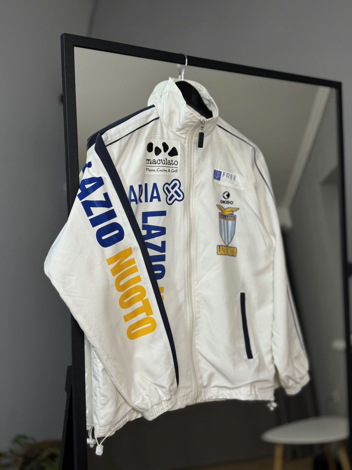 Other Vintage Jersey Lazio Zip Jacket Italy Milan Roma Lukaku Y2K Size US L / EU 52-54 / 3 - 11 Thumbnail
