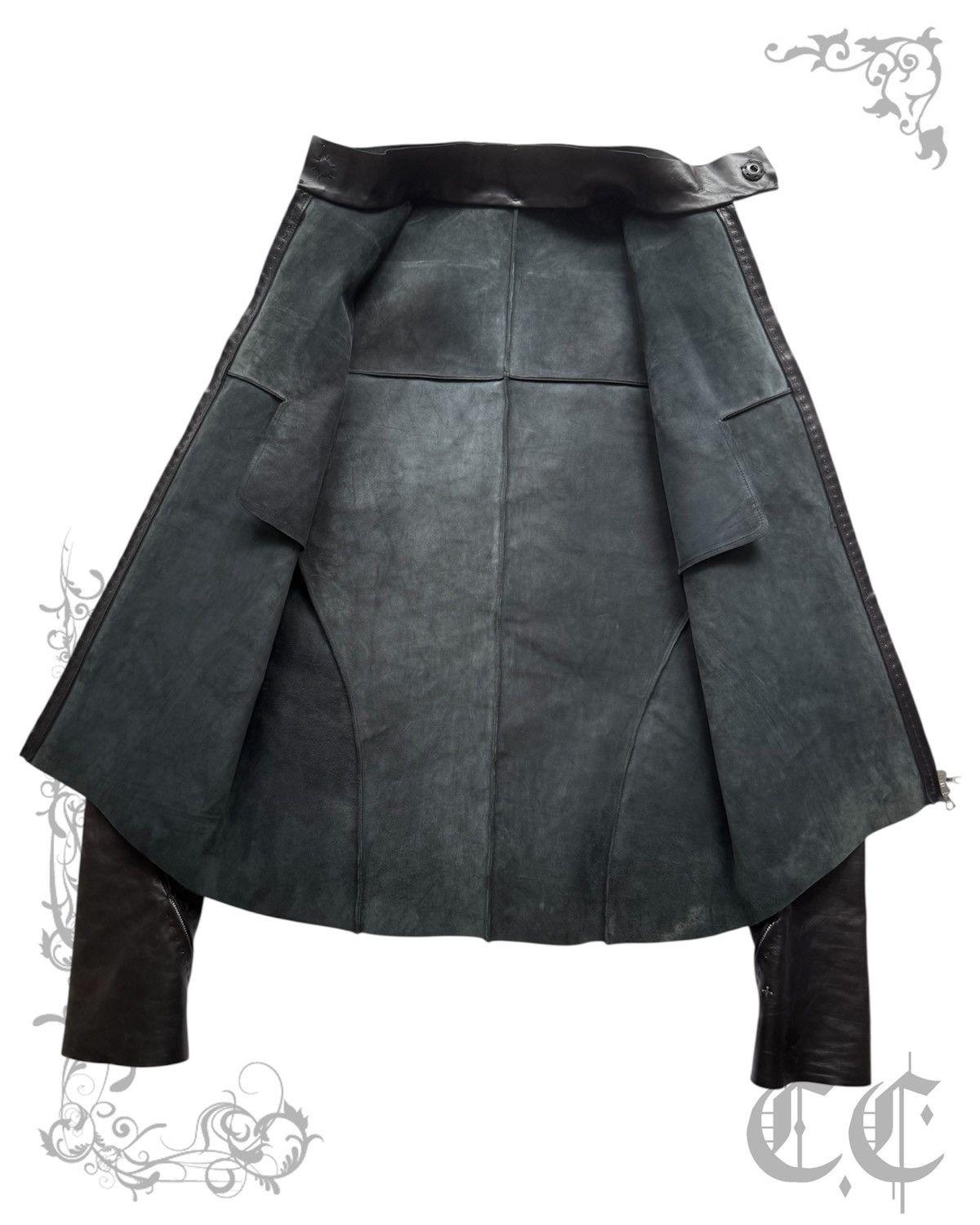 Ma+ Ma+ Horse Leather Biker Jacket Size US L / EU 52-54 / 3 - 3 Thumbnail