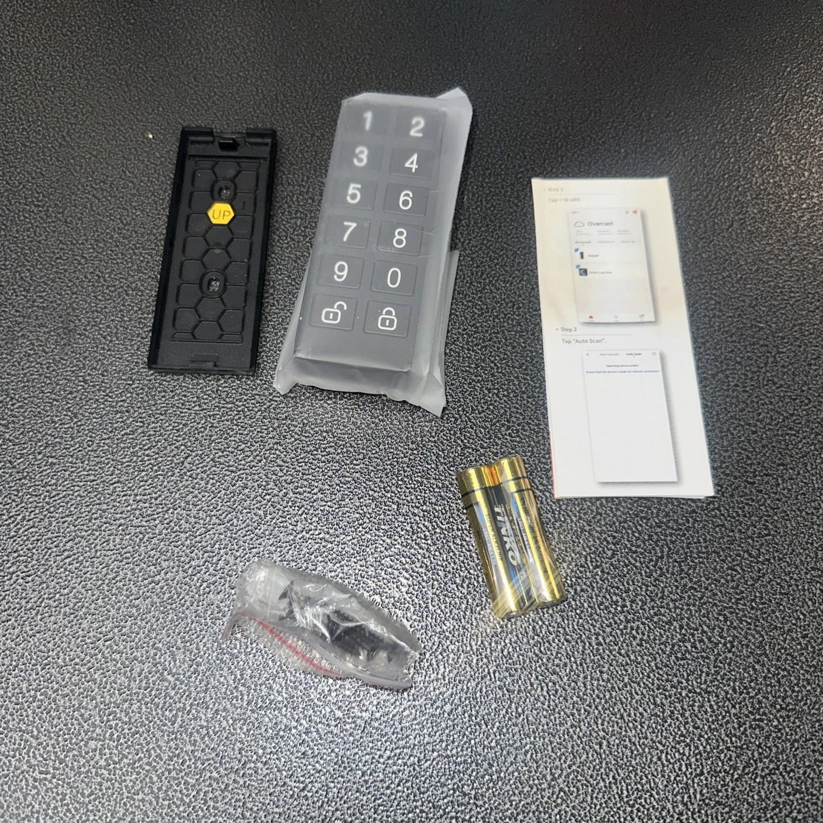 The Unbranded Brand Smart Lock Keypad Black New Size ONE SIZE - 7 Thumbnail
