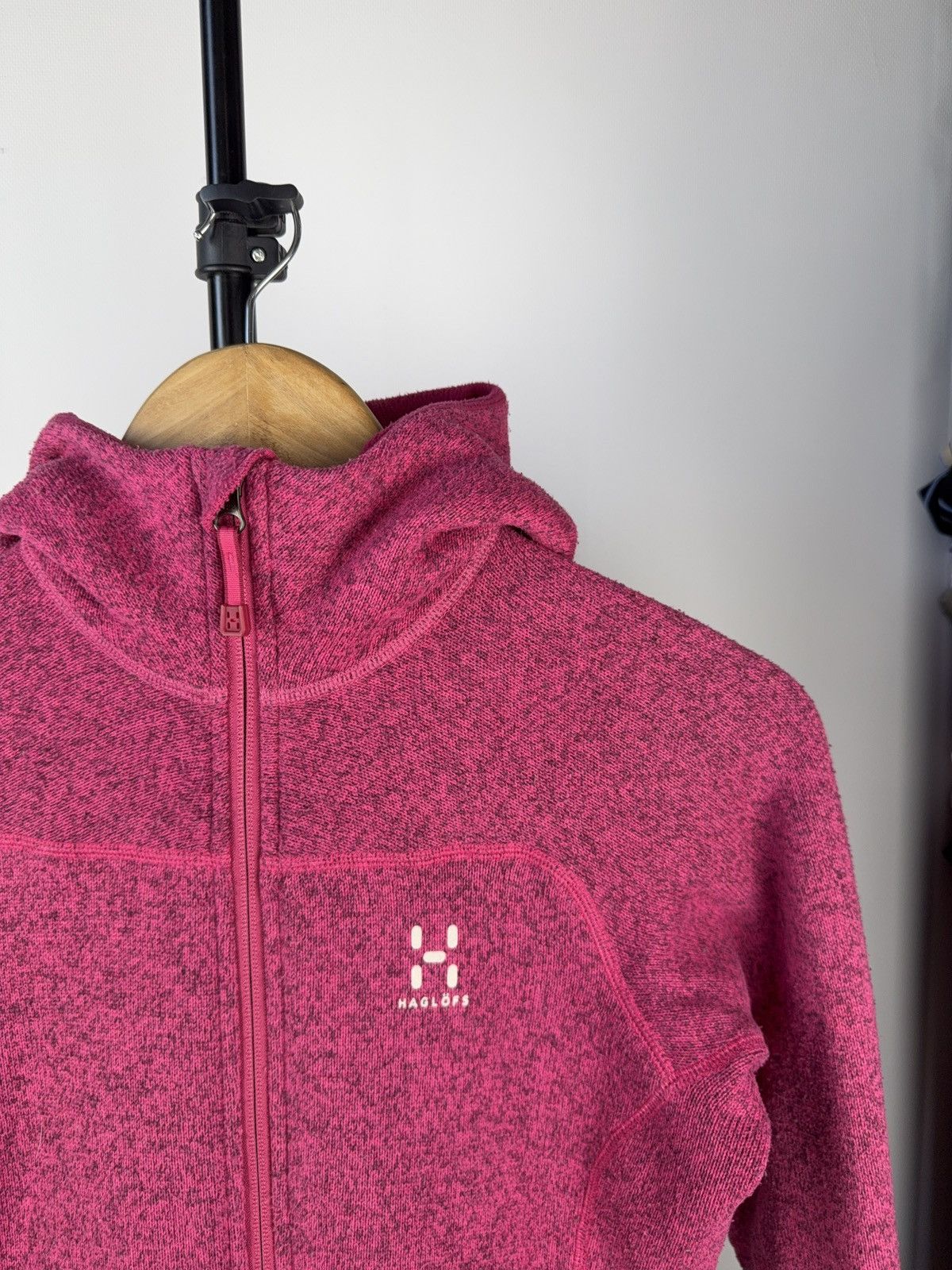 Haglofs × Vintage Vintage 00s Outdoor Haglofs Sherpa Hoodie women’s Jacket Size XS / US 0-2 / IT 36-38 - 3 Thumbnail