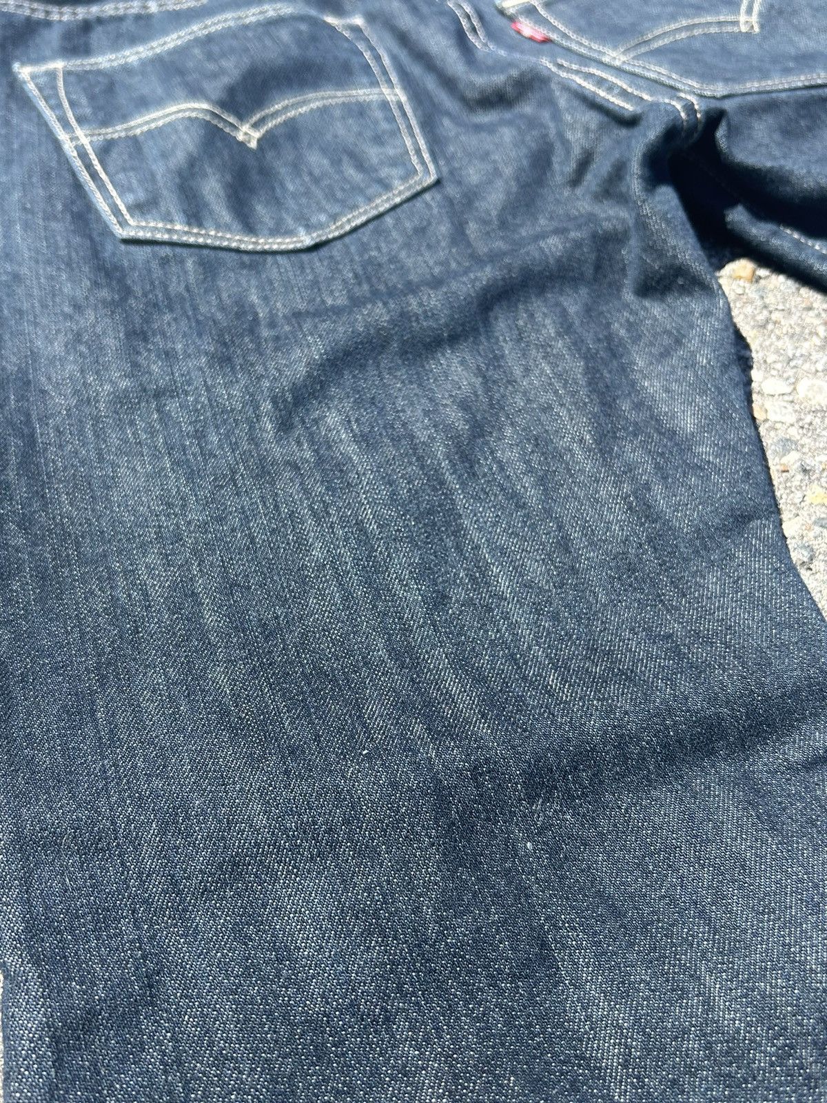 Levi's Levi’s Distressed Dark Blue 501’s Size US 29 - 8 Thumbnail