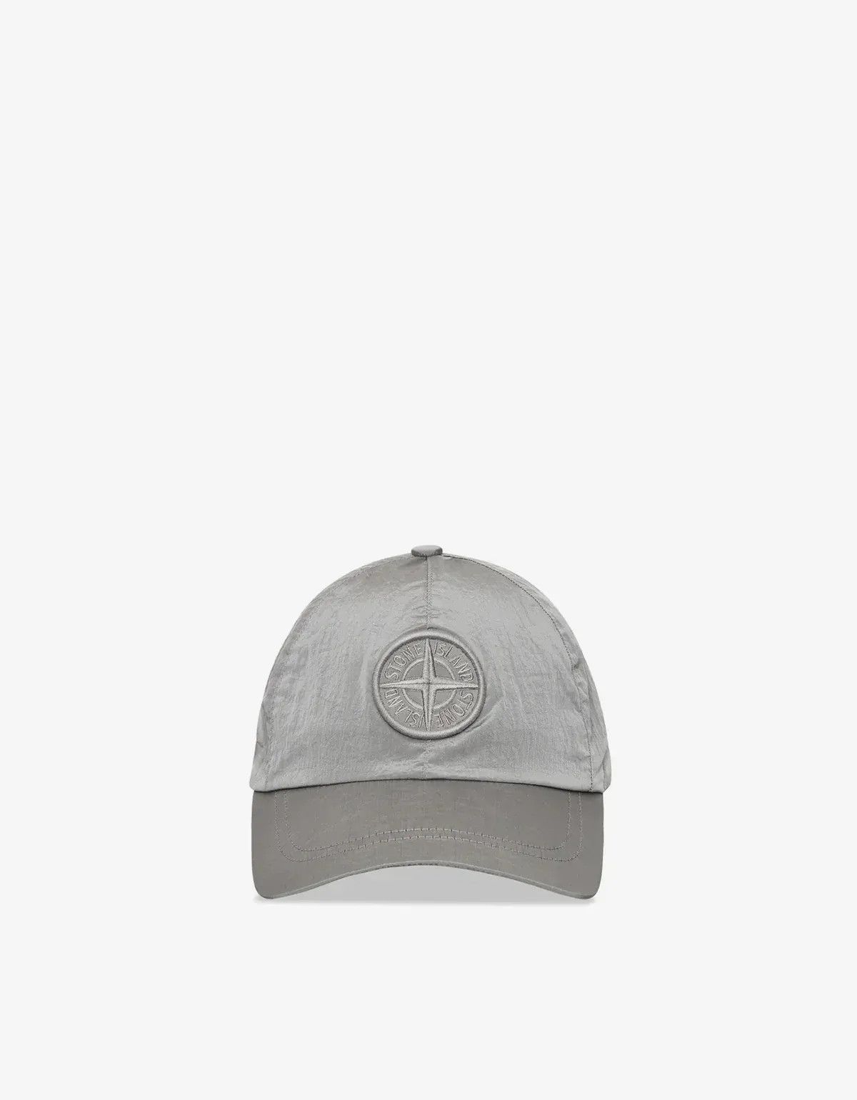 Stone Island Stone Island Grey Nylon Metal Baseball Cap Size 36 - 2 Thumbnail