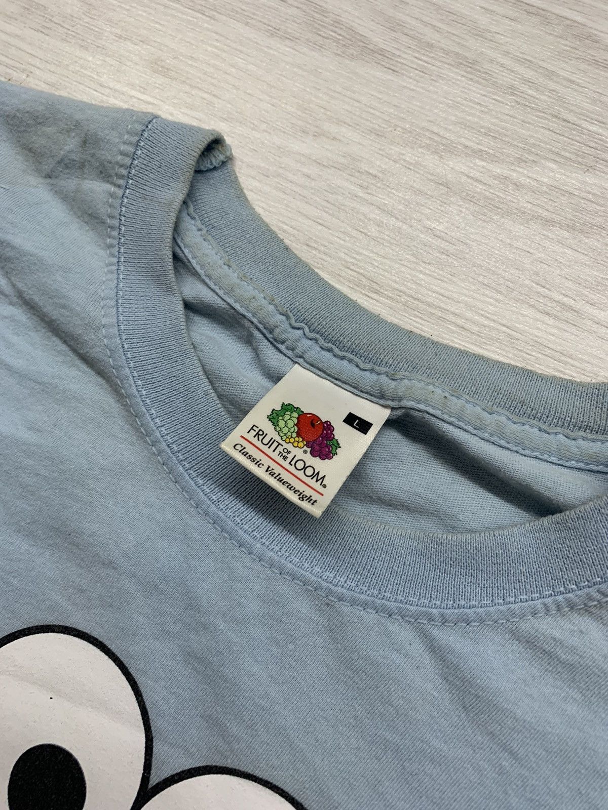 Fruit Of The Loom × Vintage Cookie Monster vintage t-shirt 2007 Size US L / EU 52-54 / 3 - 5 Thumbnail