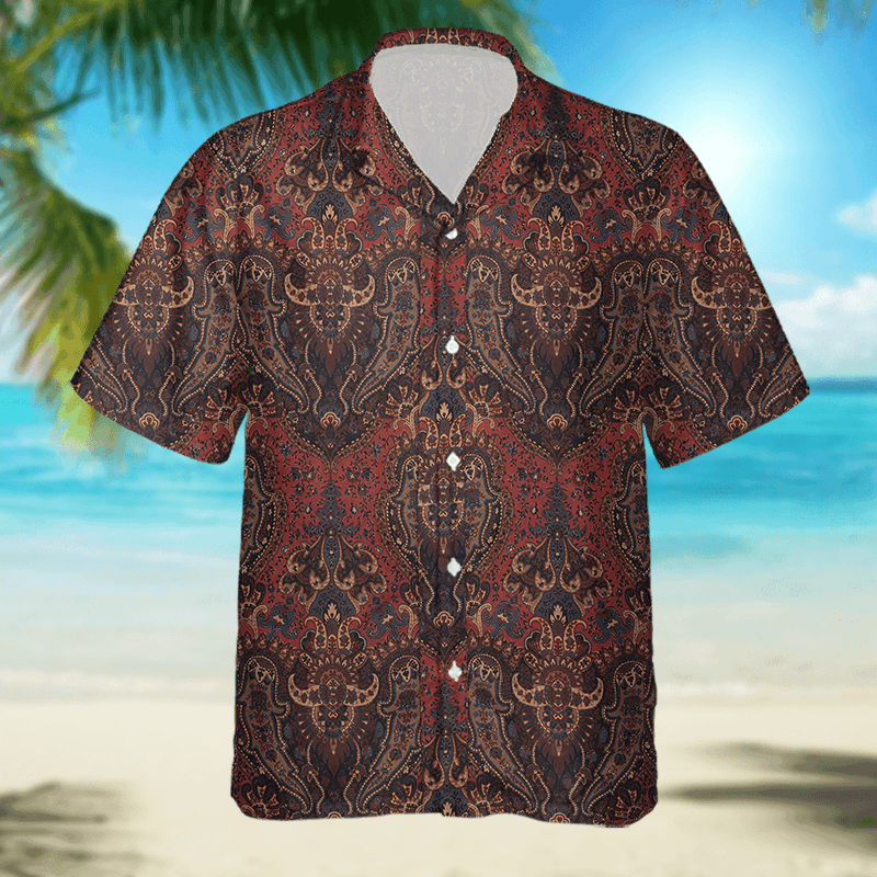 The Unbranded Brand Multicolore Shirt in Paisley Size US S / EU 44-46 / 1 - 3 Thumbnail