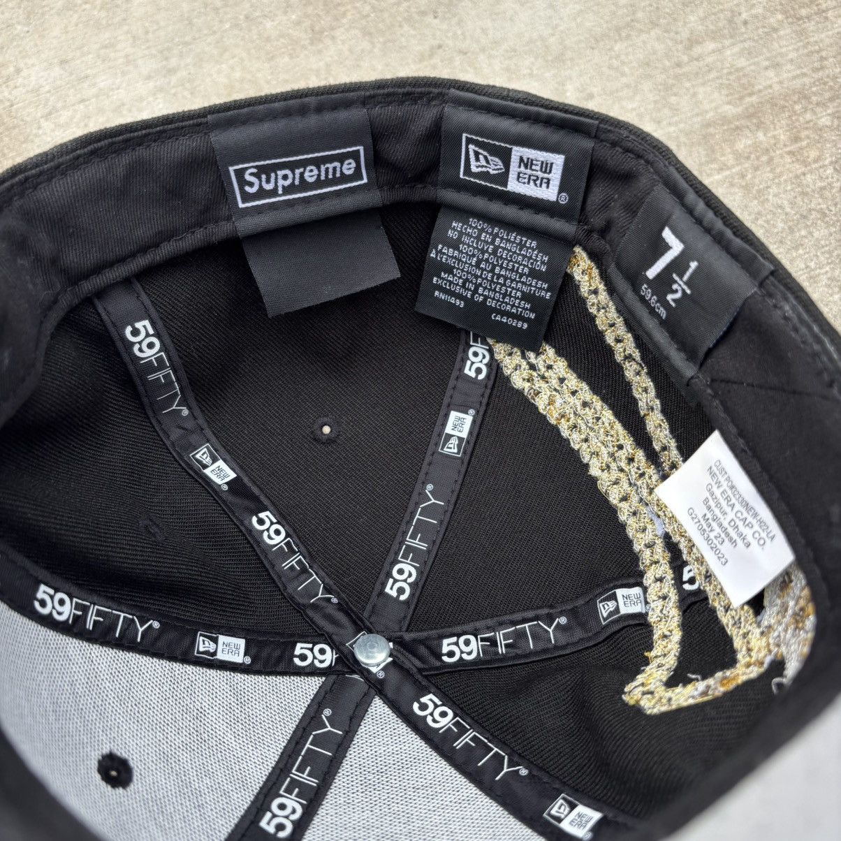 Supreme SUPREME JESUS CHAIN HAT Size ONE SIZE - 5 Thumbnail