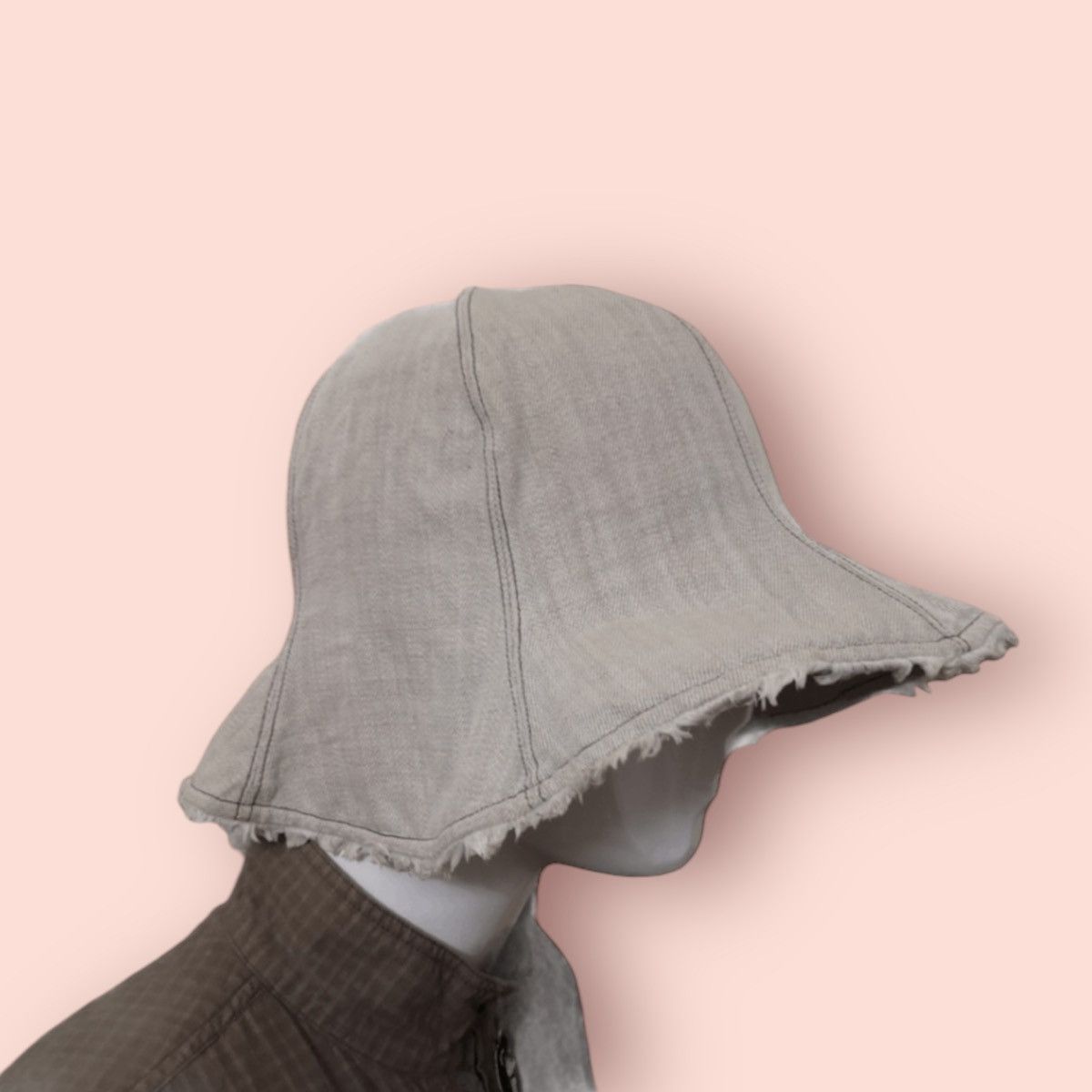 Other RARE DENIM BUCKET HAT JAPAN DESIGNER Size ONE SIZE - 19 Thumbnail