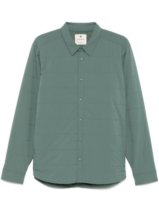 SNOW PEAK Men Long Tops SW 24AU002 FOLIAGE Green