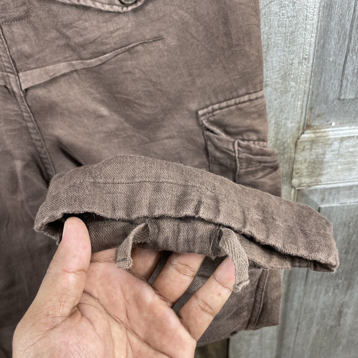 CABANE de ZUCCa × Issey Miyake Vintage Cabane De Zucca Issey Miyake Cargo Pants Size US 33 - 9 Thumbnail