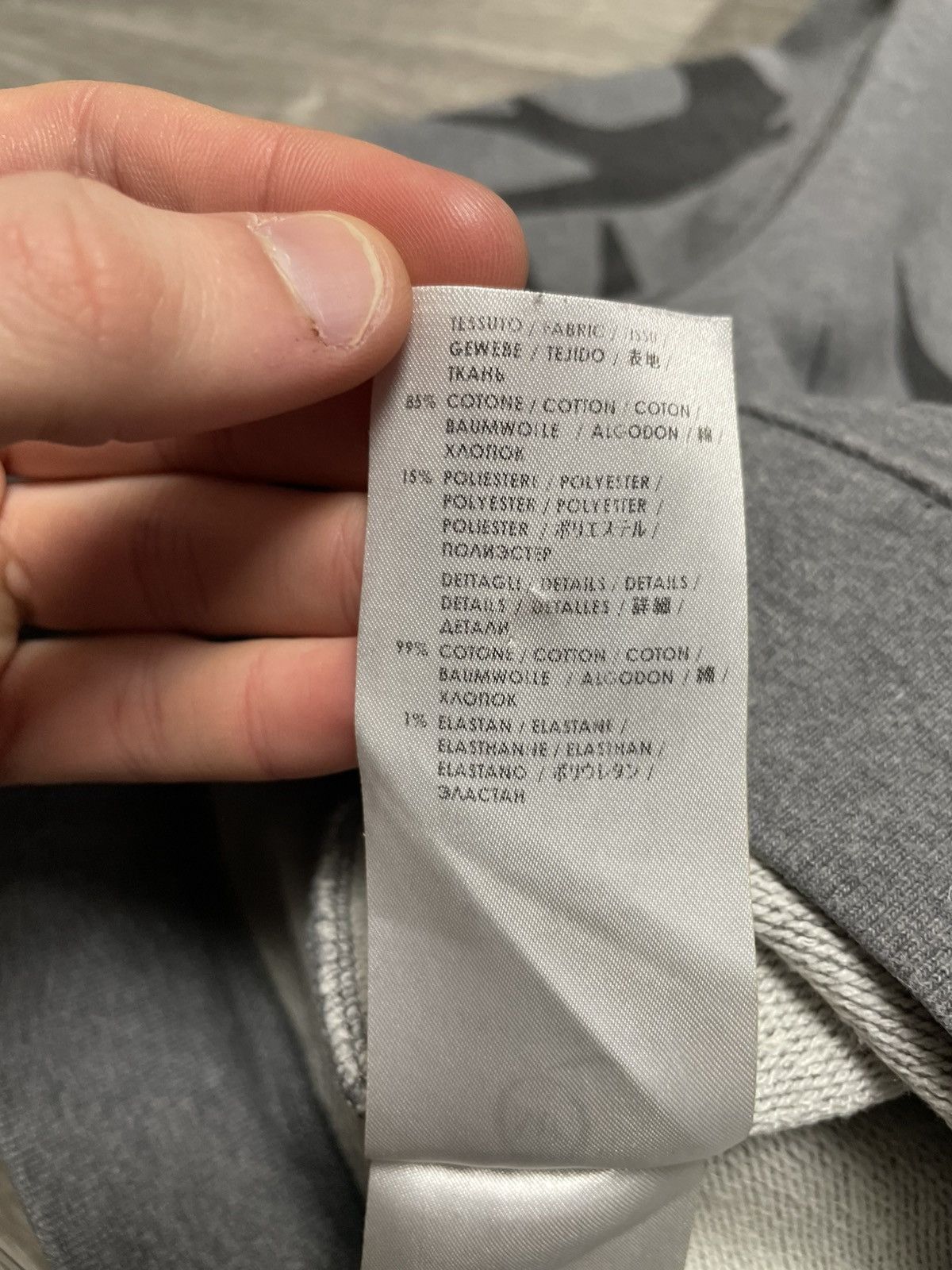 Alexander McQueen Alexander McQueen McQ Birds All Over Print Gray Sweatshirt Size L / US 10 / IT 46 - 12 Thumbnail