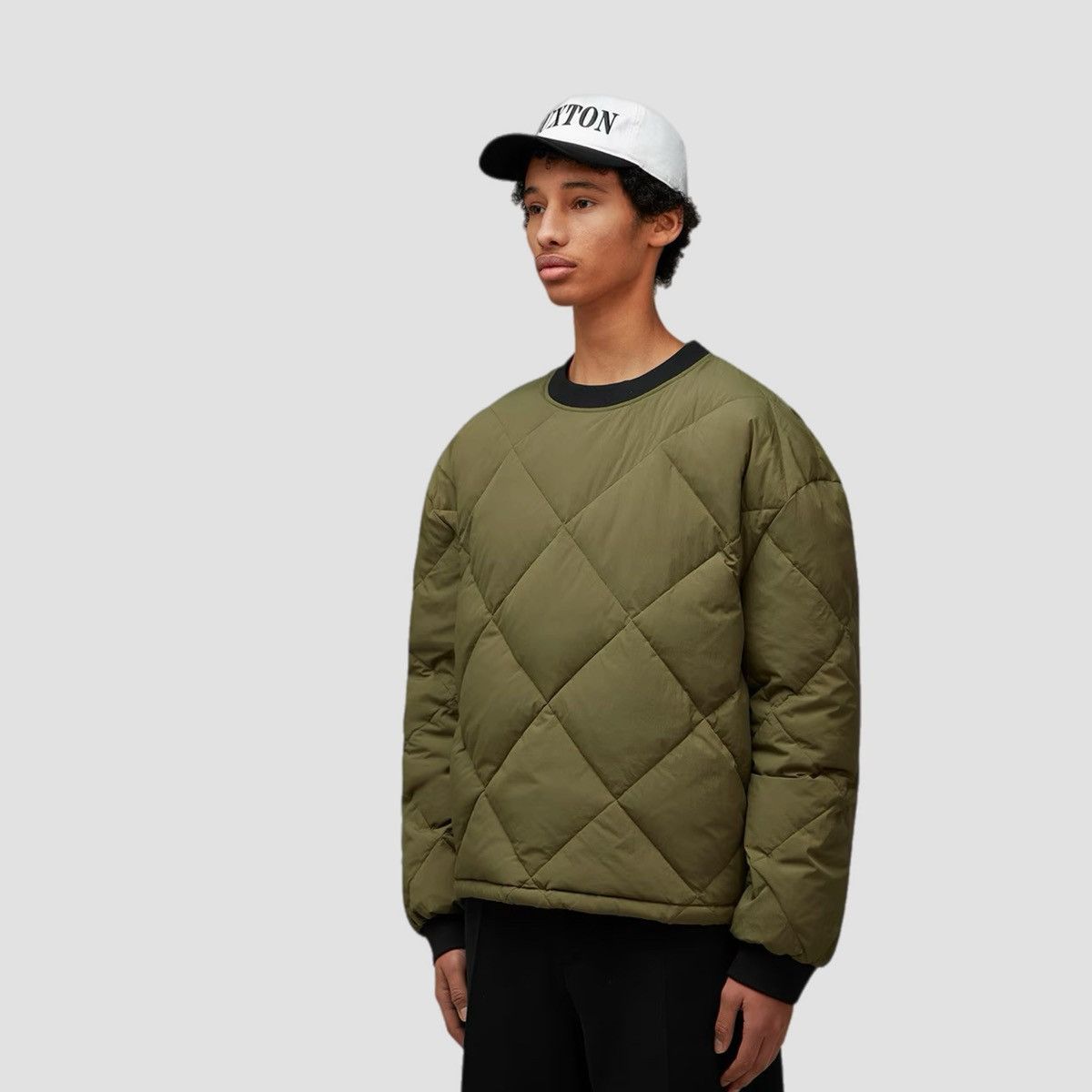 Cole Buxton Cole Buxton Quilted Crewneck Sweatshirt Size US M / EU 48-50 / 2 - 3 Thumbnail