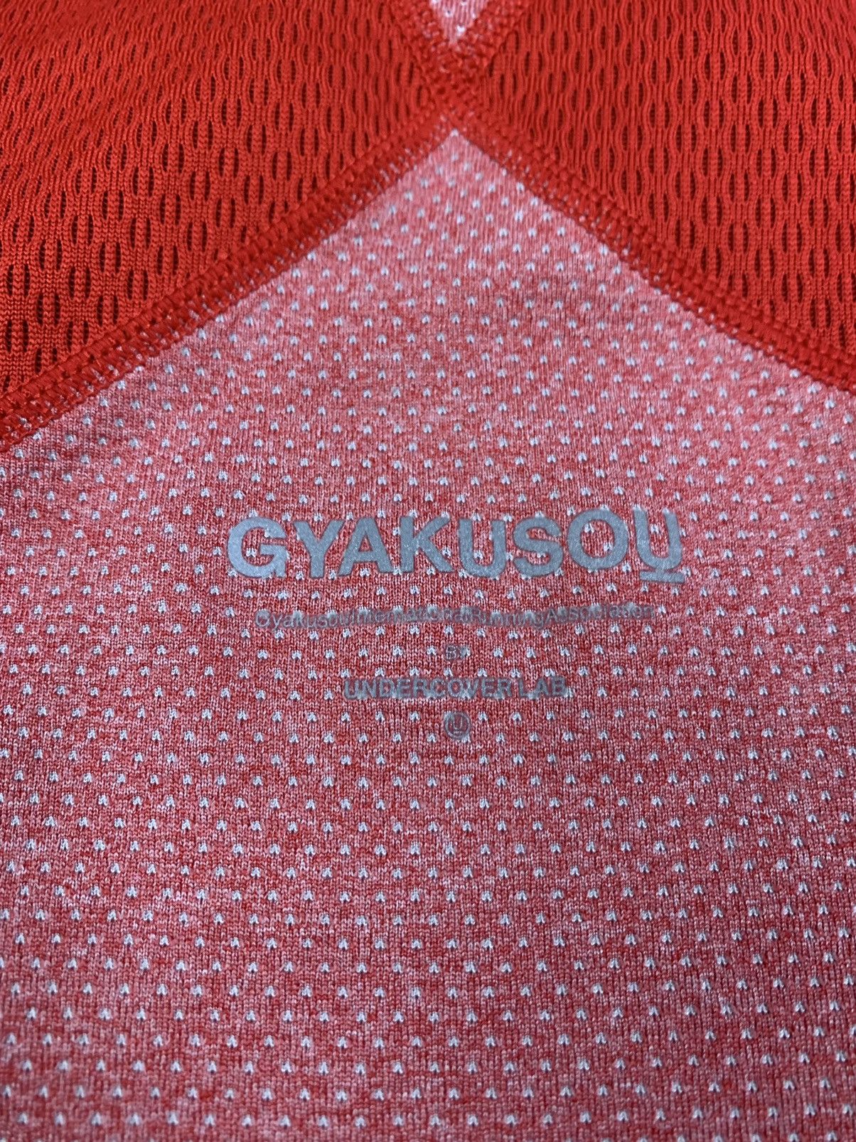 Gyakusou Nike Undercover / Gyakusou Logo Light Red Long-sleeve Size S / US 4 / IT 40 - 9 Thumbnail