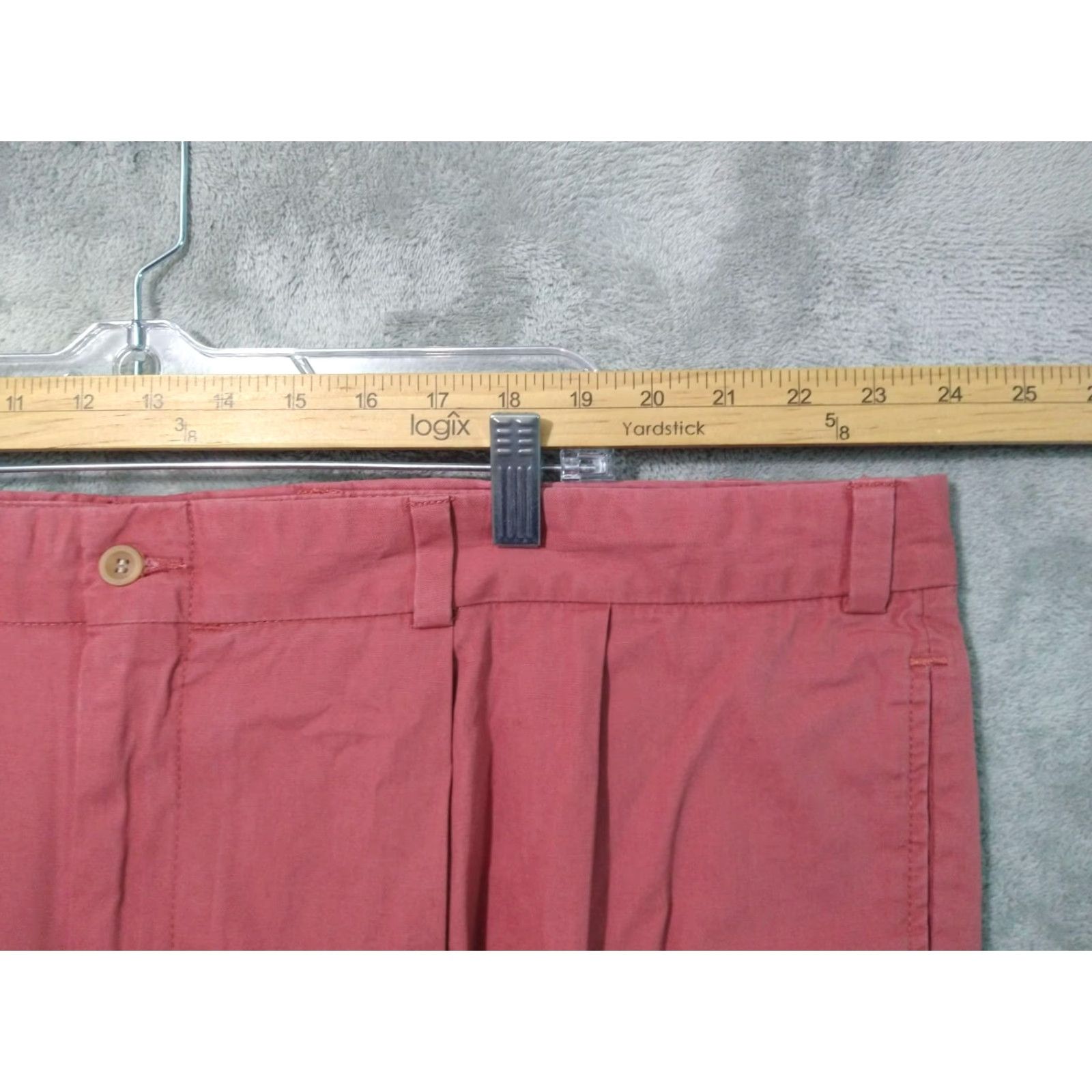 Bills Khakis Bills Khakis Pants Mens 46 x 24 Red Chino M2P Pleated Twill Cotton Lot of 3 Pants Regular Mens 46 Red Chino Size US 30 / EU 46 - 3 Thumbnail