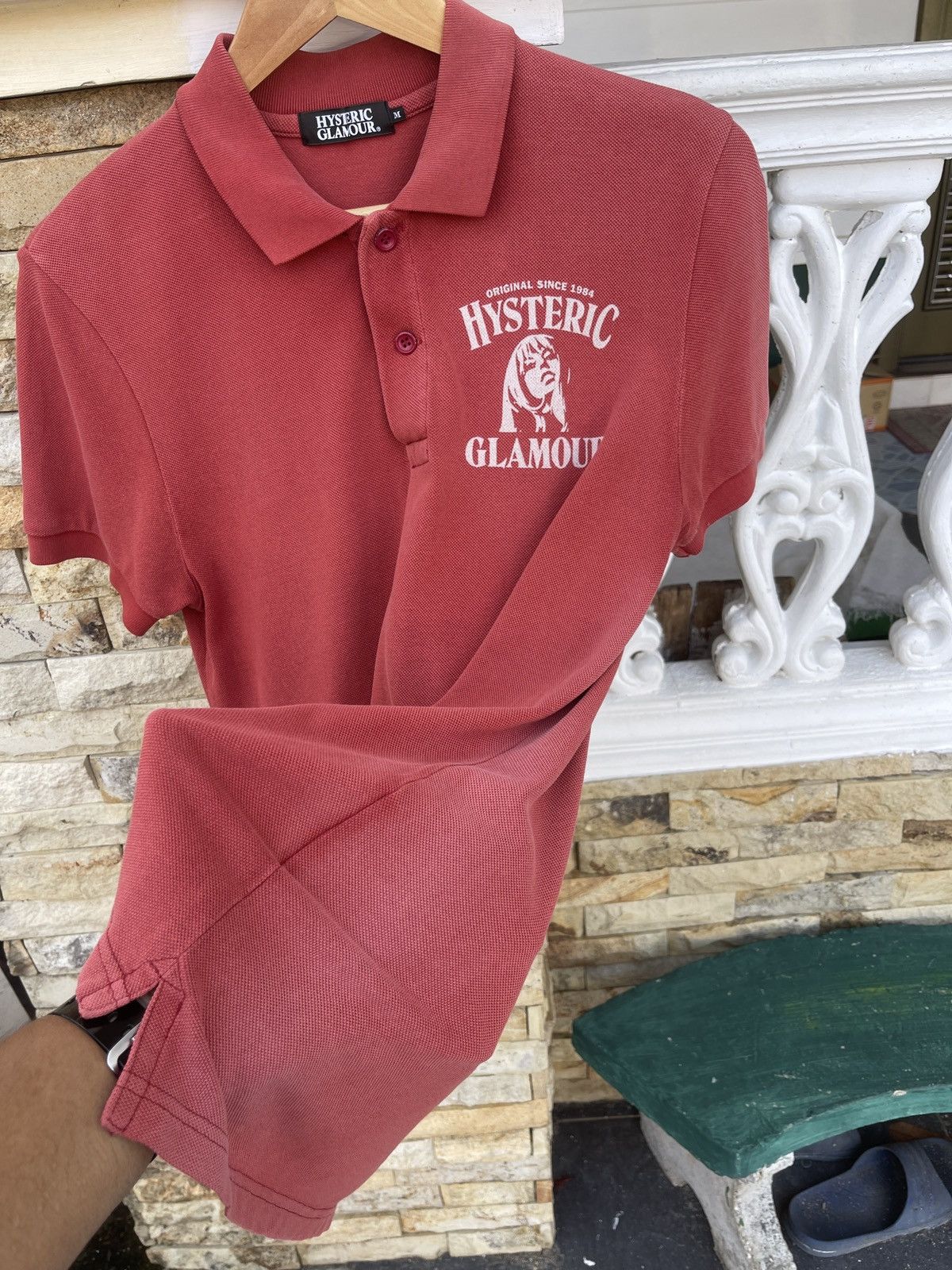 Hysteric Glamour Rare🔥Hysteric Glamour Naughty Ladies Night Polo Tee Size US M / EU 48-50 / 2 - 9 Thumbnail