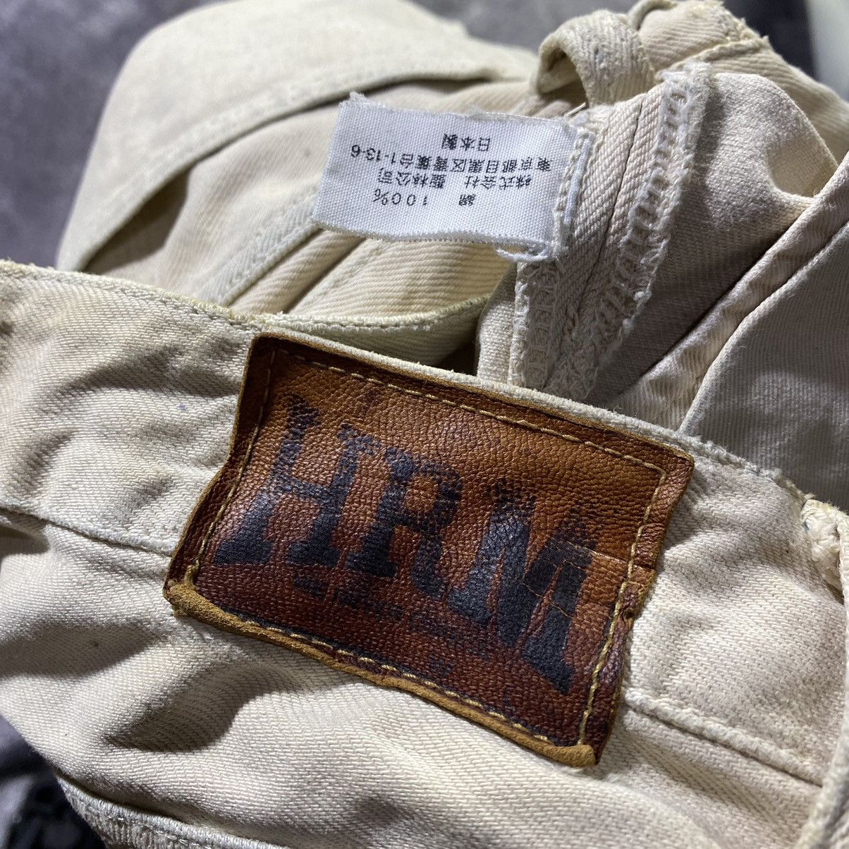 Blue Blue Japan × HOLLYWOOD RANCH MARKET × Japanese Brand 2000s HR Market Jeans Shorts Size US 31 - 7 Thumbnail