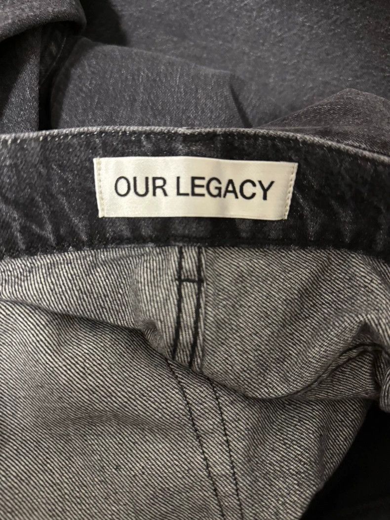Our Legacy our legacy Third cut black gray washed jeans 2503-Nextarrow Size US 32 / EU 48 - 3 Thumbnail