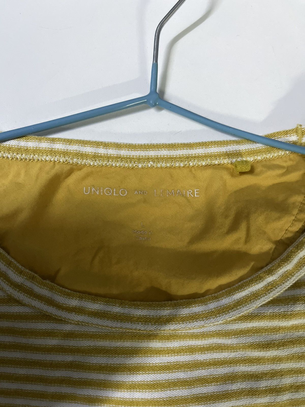 Lemaire × Uniqlo Uniqlo Lemaire Stripes Pocket Tee Size US L / EU 52-54 / 3 - 3 Thumbnail
