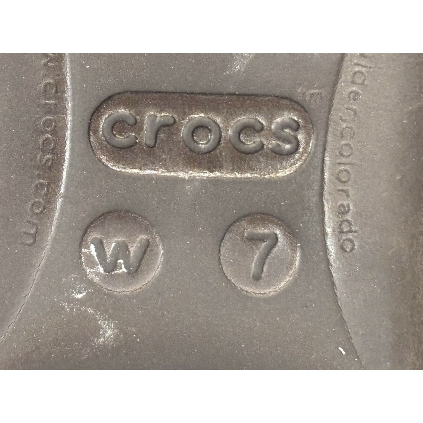 Crocs Crocs Ballet Flats Women's 7 Mammoth Brown Rubber Faux Fur Lined Slip On Flat Shoes Shoes Size US 7 / IT 37 - 6 Thumbnail