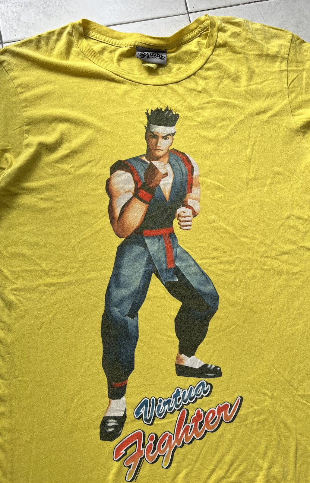 Playstation Vintage Virtua Fighter Video Game Promo T-Shirt Size US L / EU 52-54 / 3 - 1 Thumbnail