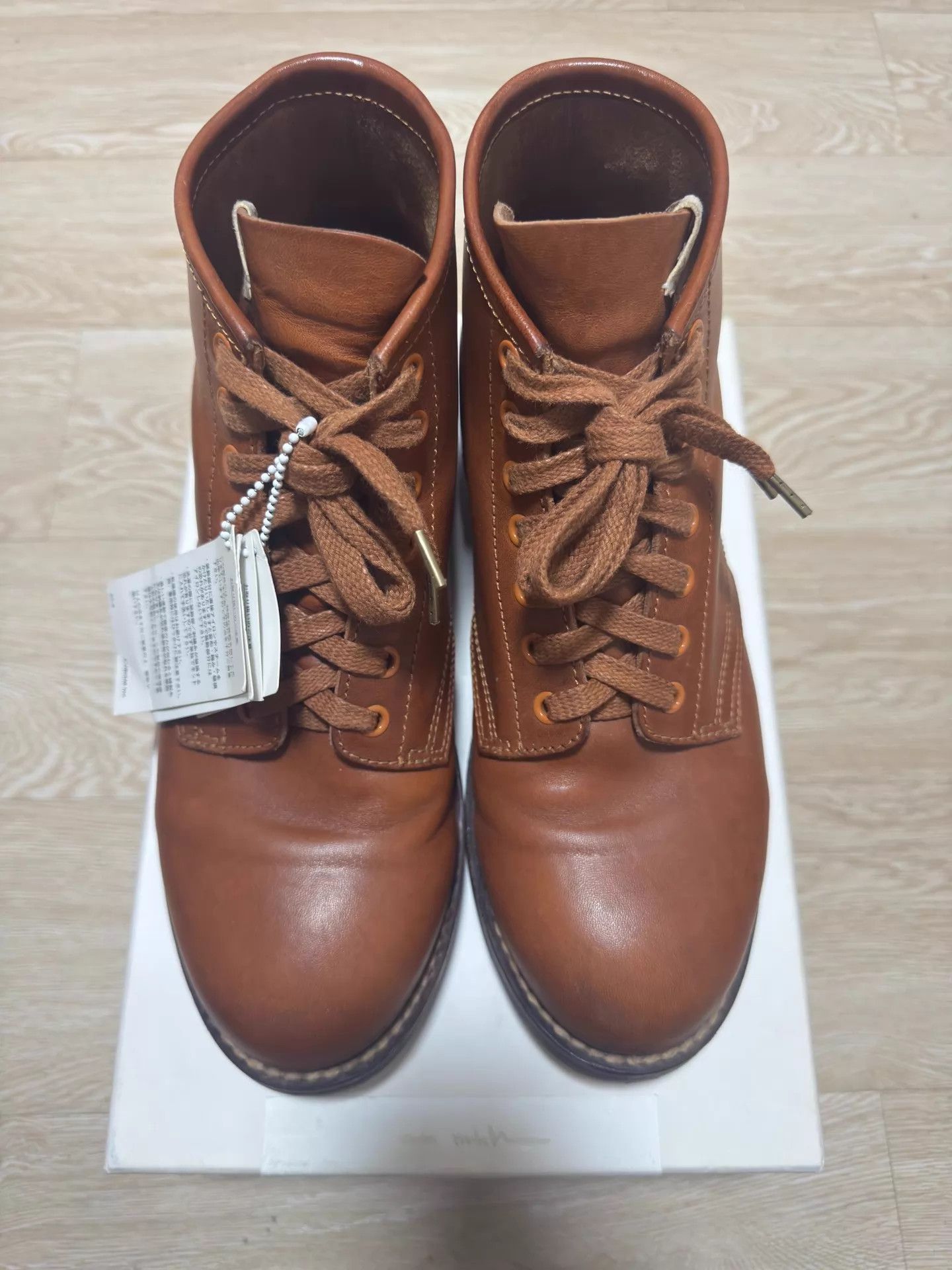 Visvim visvim 24ss brigadier-folk boots LT.BROWN 10.5 veg horse Size US 10.5 / EU 43-44 - 4 Thumbnail