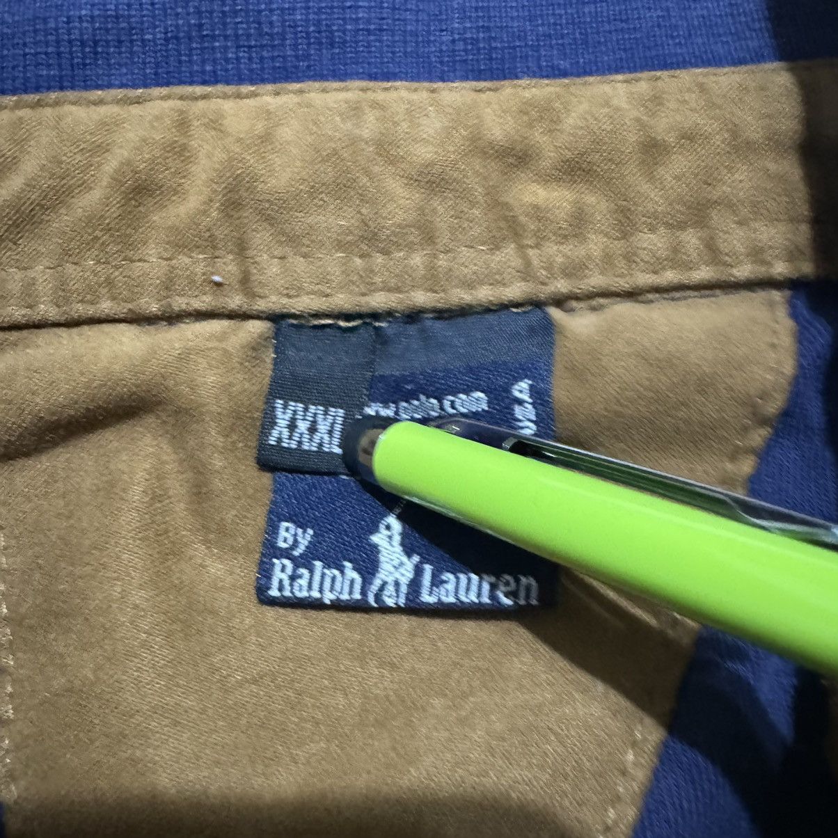 Polo Ralph Lauren × Vintage Vintage Polo Ralph Lauren Blue Polo Shirt Men’s Pony Classic Size US XL / EU 56 / 4 - 5 Thumbnail