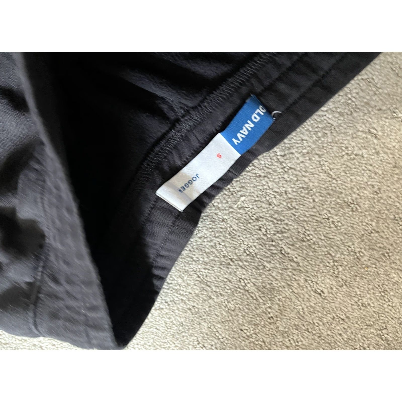 Old Navy Old Navy Mens Joggers Size Small Black Drawstring Sweatpants Casual Athleisure Size US 29 - 5 Thumbnail